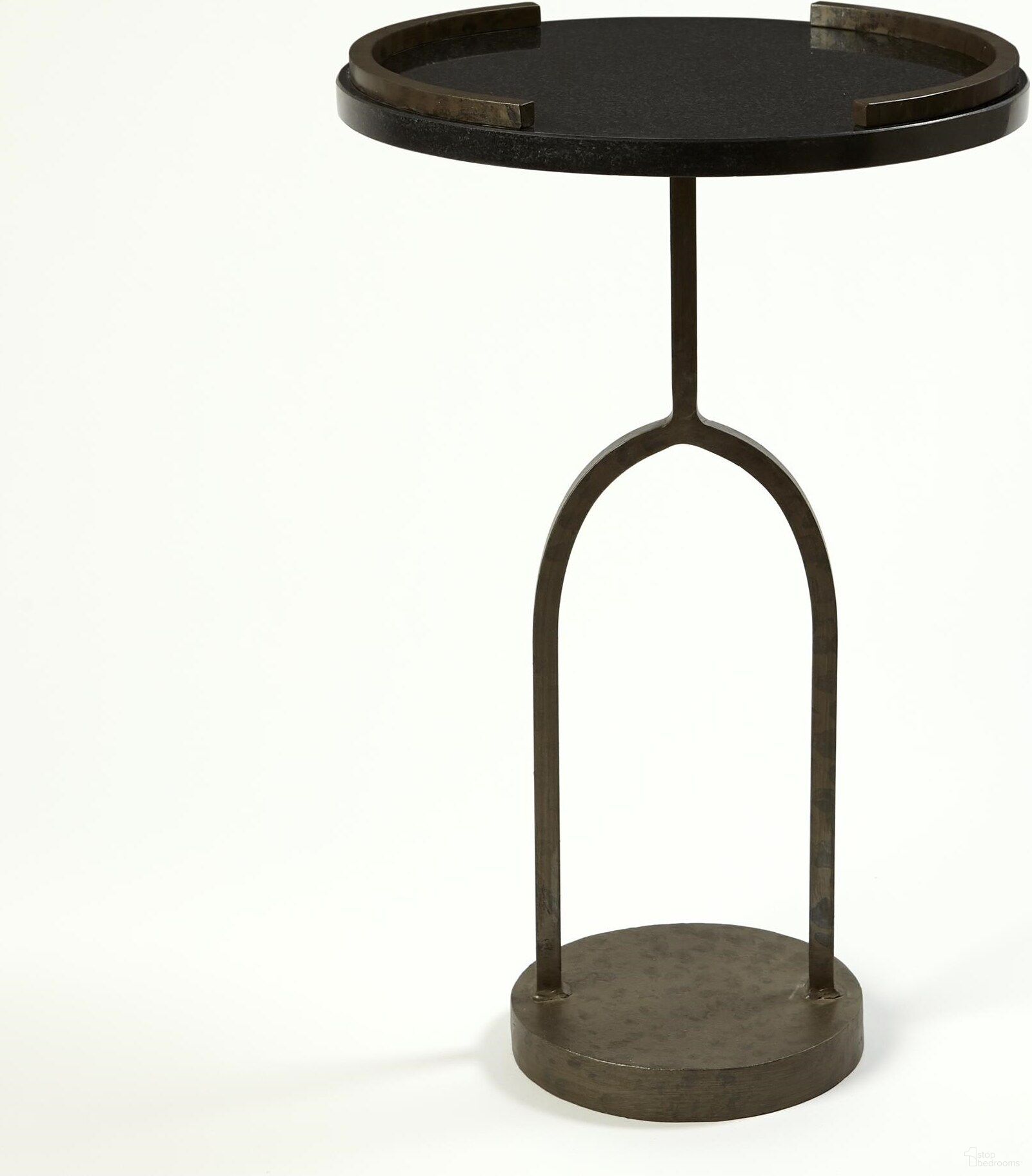 Wishbone Accent Table In Black