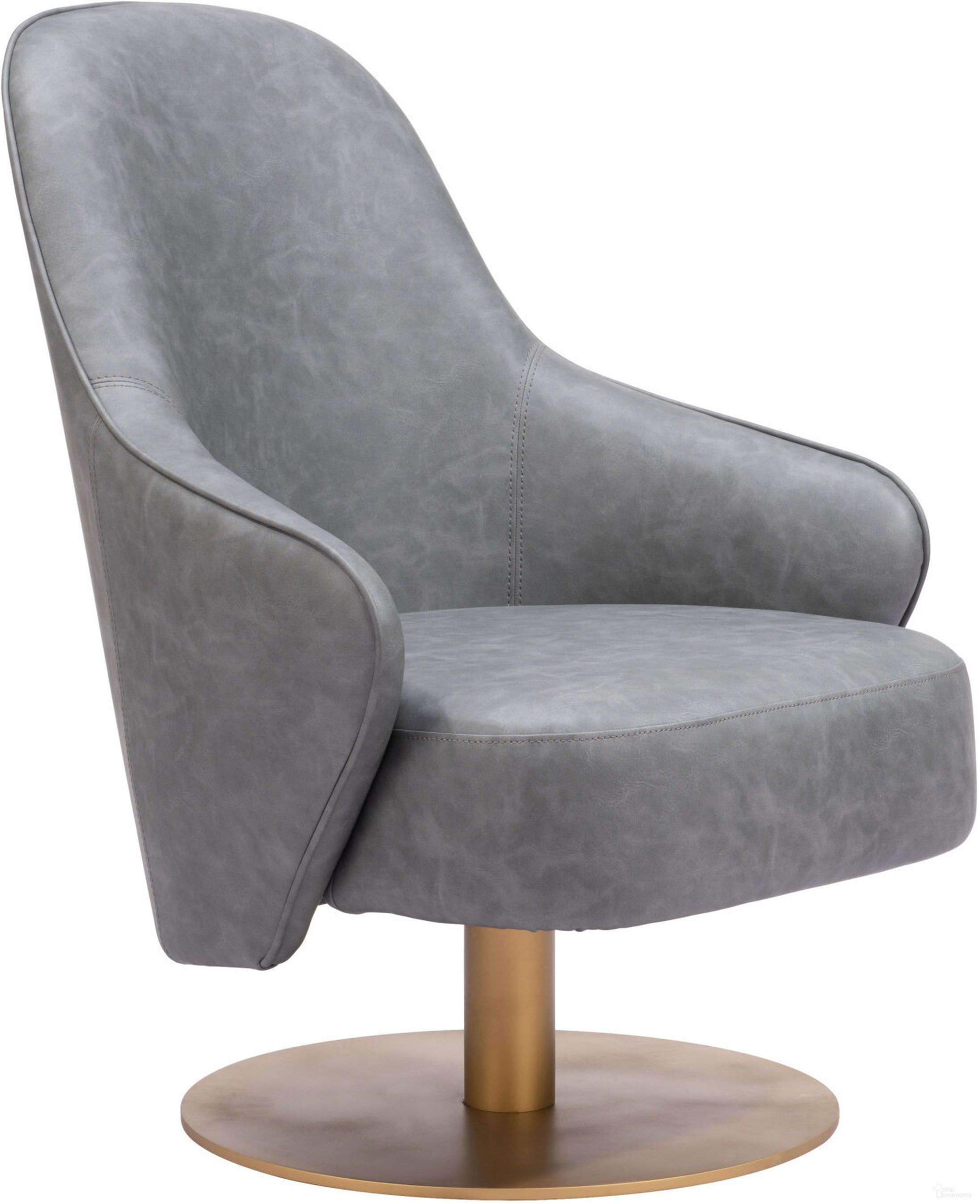 The appearance of Withby Accent Chair In Gray designed by Zuo Modern in the modern / contemporary interior design. This gray piece of furniture was selected by 1StopBedrooms from Withby Collection to add a touch of cosiness and style into your home. Sku: 110107. Material: Steel.