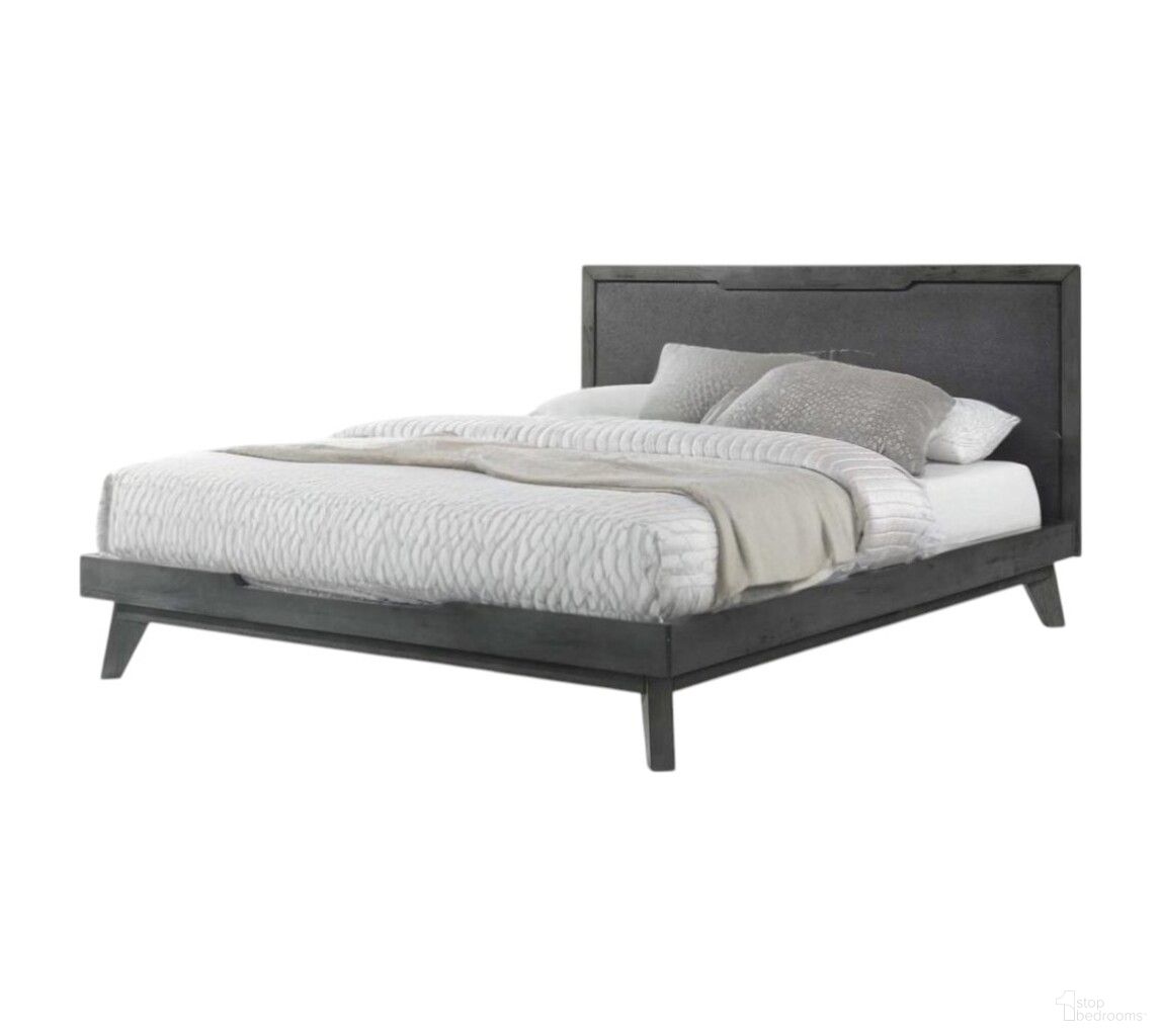 The appearance of Wood and Linen Queen Bed Frame In Gray designed by Homeroots in the transitional interior design. This gray piece of furniture was selected by 1StopBedrooms from to add a touch of cosiness and style into your home. Sku: 486217. Bed Size: Queen. Material: Linen.