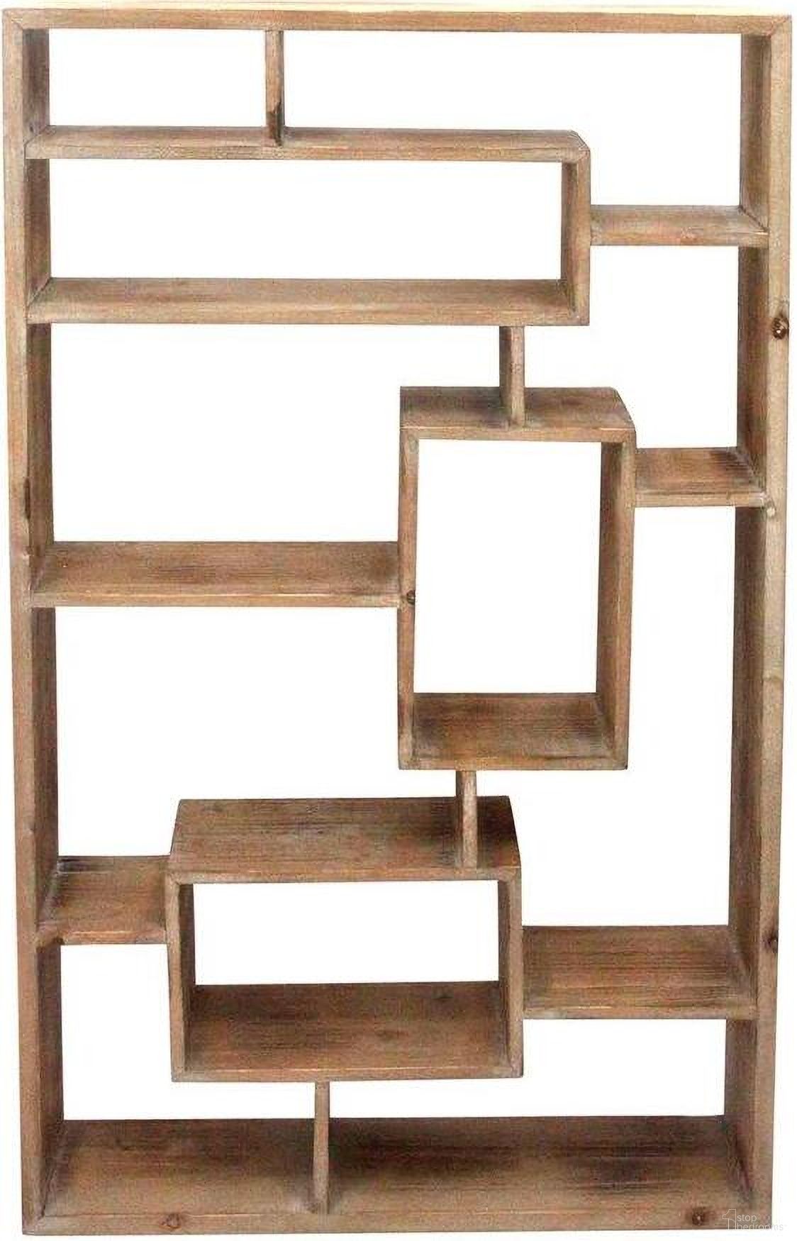 The appearance of Wooden Wall Shelf In Brown designed by Sagebrook Home in the transitional interior design. This brown piece of furniture was selected by 1StopBedrooms from to add a touch of cosiness and style into your home. Sku: 12097. Material: Wood.