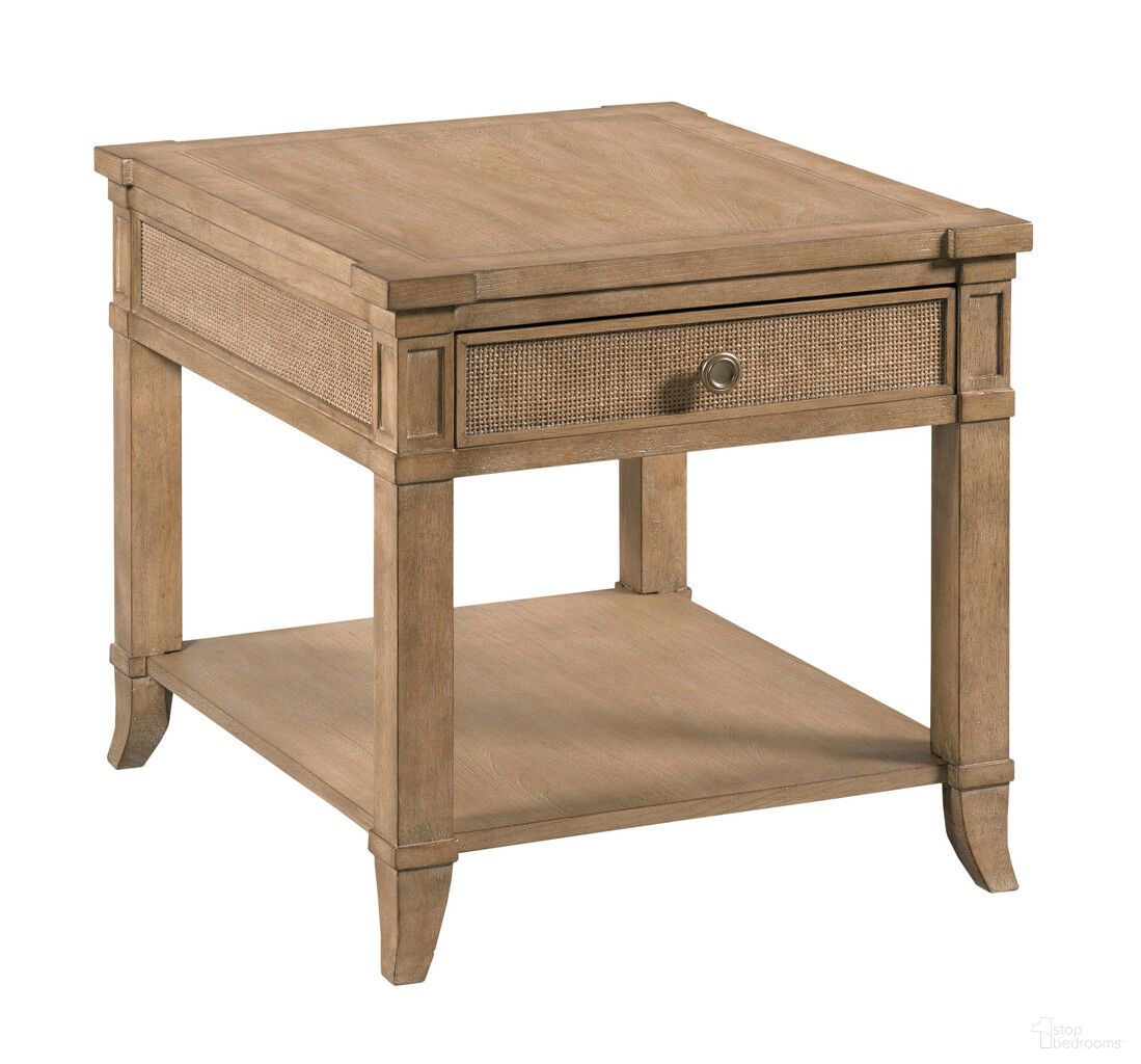 Woodfield End Table In Caramel