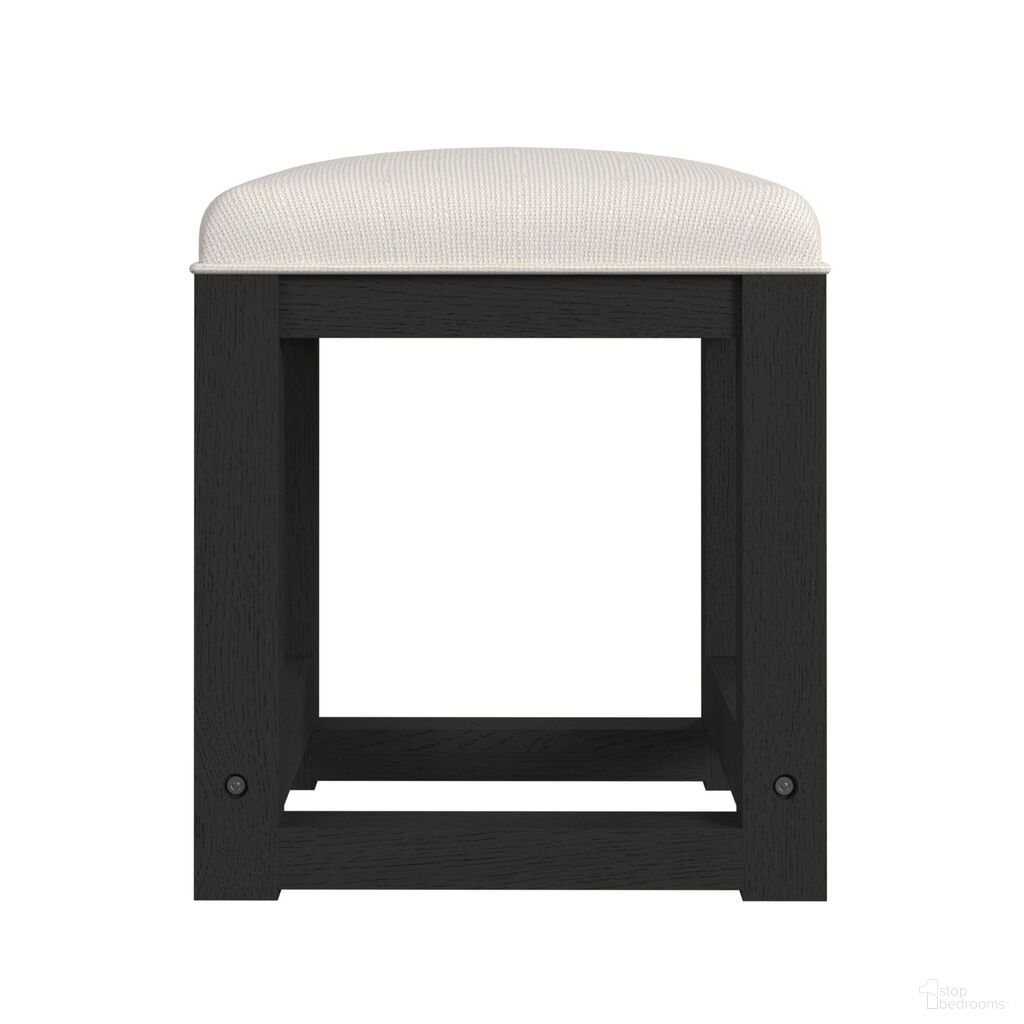The appearance of Woodridge Dressing Stool In Black and White designed by Picket House in the modern / contemporary interior design. This black and white piece of furniture was selected by 1StopBedrooms from Woodridge Collection to add a touch of cosiness and style into your home. Sku: V-14440-8W-DST. Material: Paper.