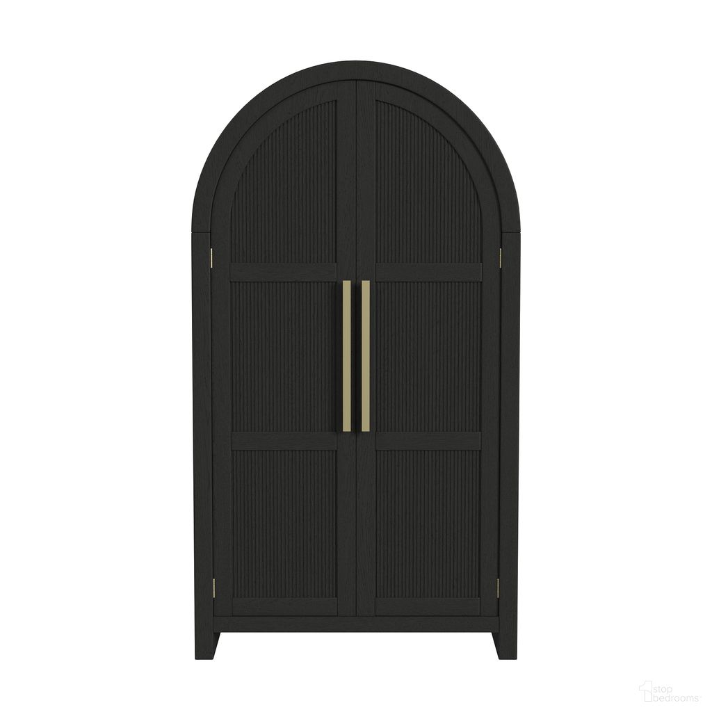 The appearance of Woodridge Large Bookcase In Black and Grain designed by Picket House in the modern / contemporary interior design. This black/grain piece of furniture  was selected by 1StopBedrooms from Woodridge Collection to add a touch of cosiness and style into your home. Sku: A-14440-8W-CBL. Material: Paper.