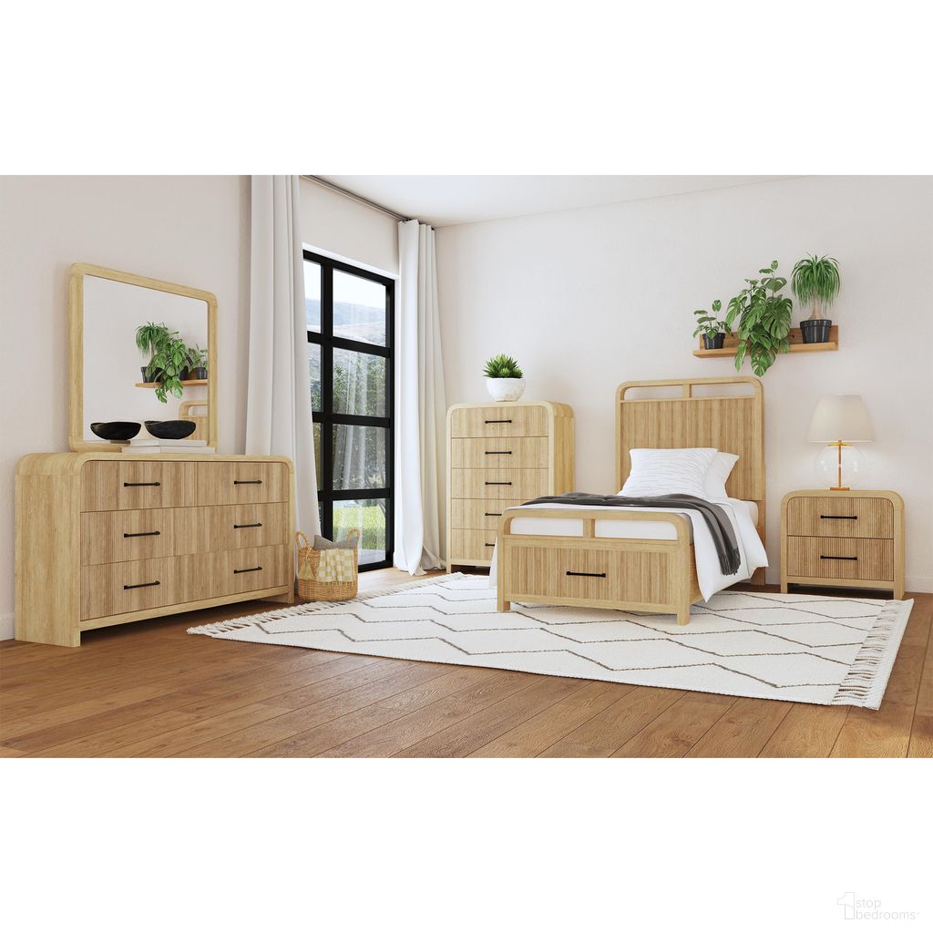 Woodridge Youth Storage Bedroom Set In Natural