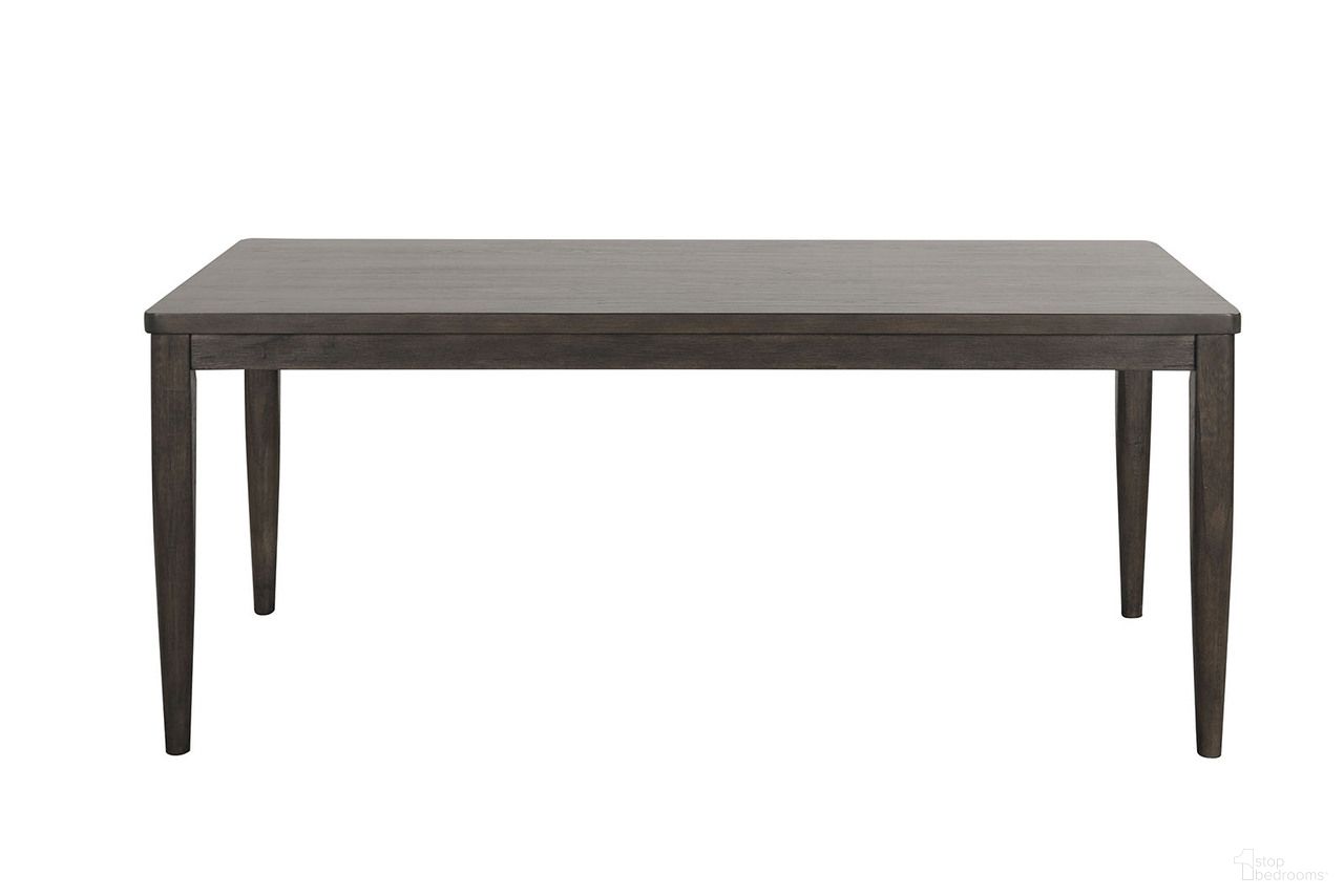 The appearance of Woolwich Dining Table In Dark Walnut designed by Furniture of America in the modern / contemporary interior design. This dark walnut piece of furniture was selected by 1StopBedrooms from Woolwich Collection to add a touch of cosiness and style into your home. Sku: FM3433DW-T. Table Base Style: Legs. Material: Fabric. Table Top Shape: Rectangular. Size: 40" x 72".