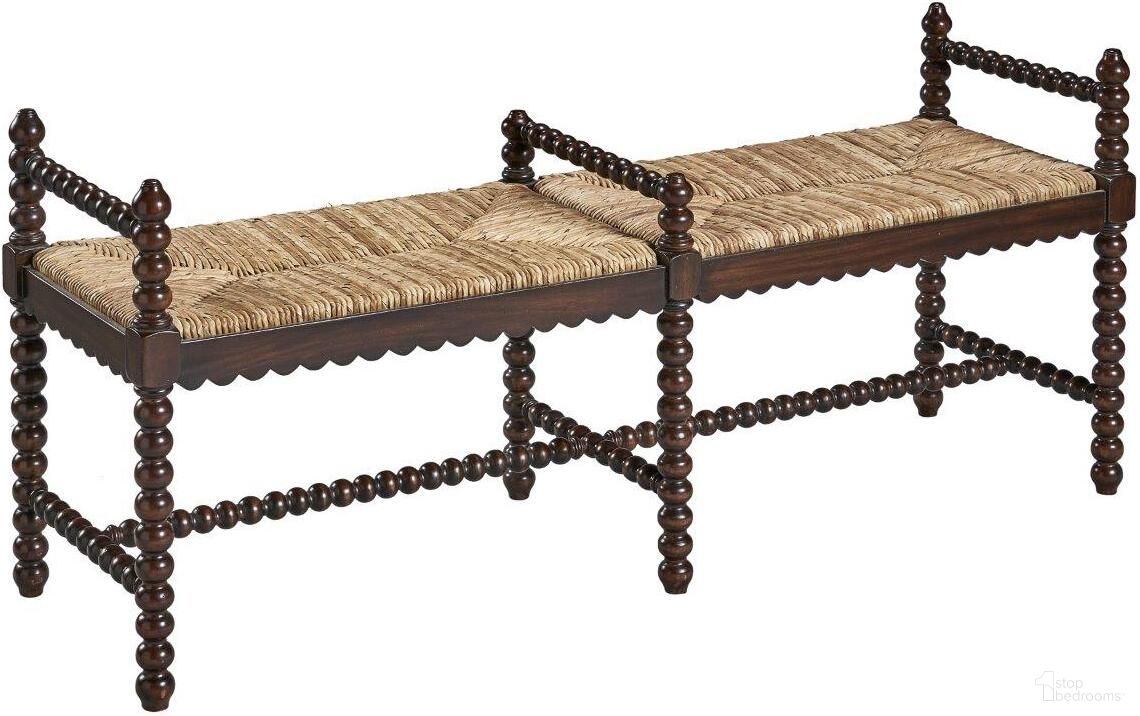 The appearance of Worrel Bench 51659AB59 designed by Furniture Classics in the transitional interior design. This dark brown piece of furniture was selected by 1StopBedrooms from Worrel Collection to add a touch of cosiness and style into your home. Sku: 51659AB59. Material: Wood.