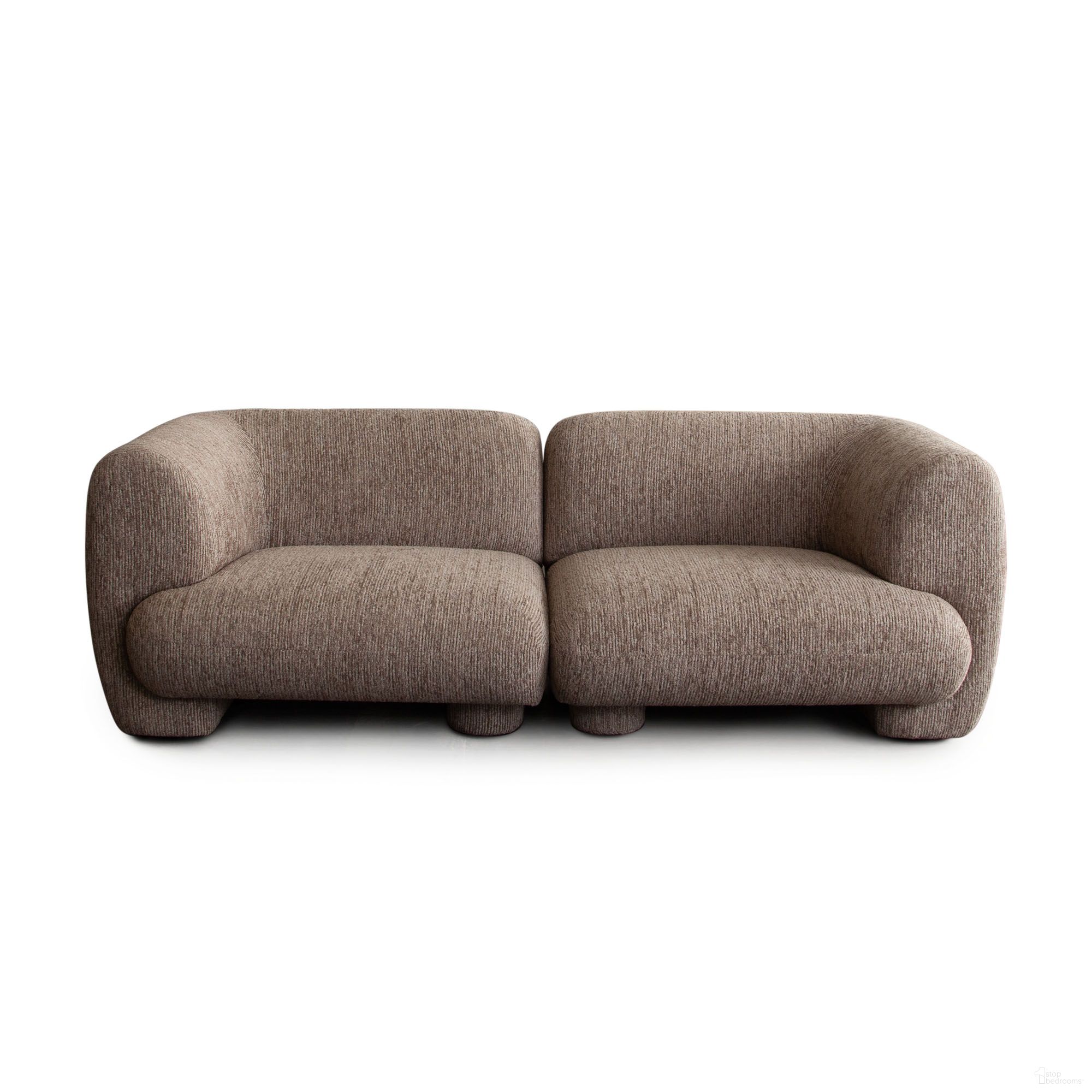 The appearance of Wren 2PC Modular Sofa In Bark Polyester Fabric designed by Diamond Sofa in the modern / contemporary interior design. This bark piece of furniture was selected by 1StopBedrooms from Wren Collection to add a touch of cosiness and style into your home. Sku: WRENLCBK;WRENRCBK. Material: Fabric.