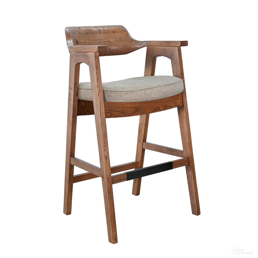 The appearance of Wren Bar Stool Set of 2 In Cinder designed by Sunny Designs in the modern / contemporary interior design. This cinder piece of furniture was selected by 1StopBedrooms from Wren Collection to add a touch of cosiness and style into your home. Sku: 1527CD-30. Material: Solid Wood.