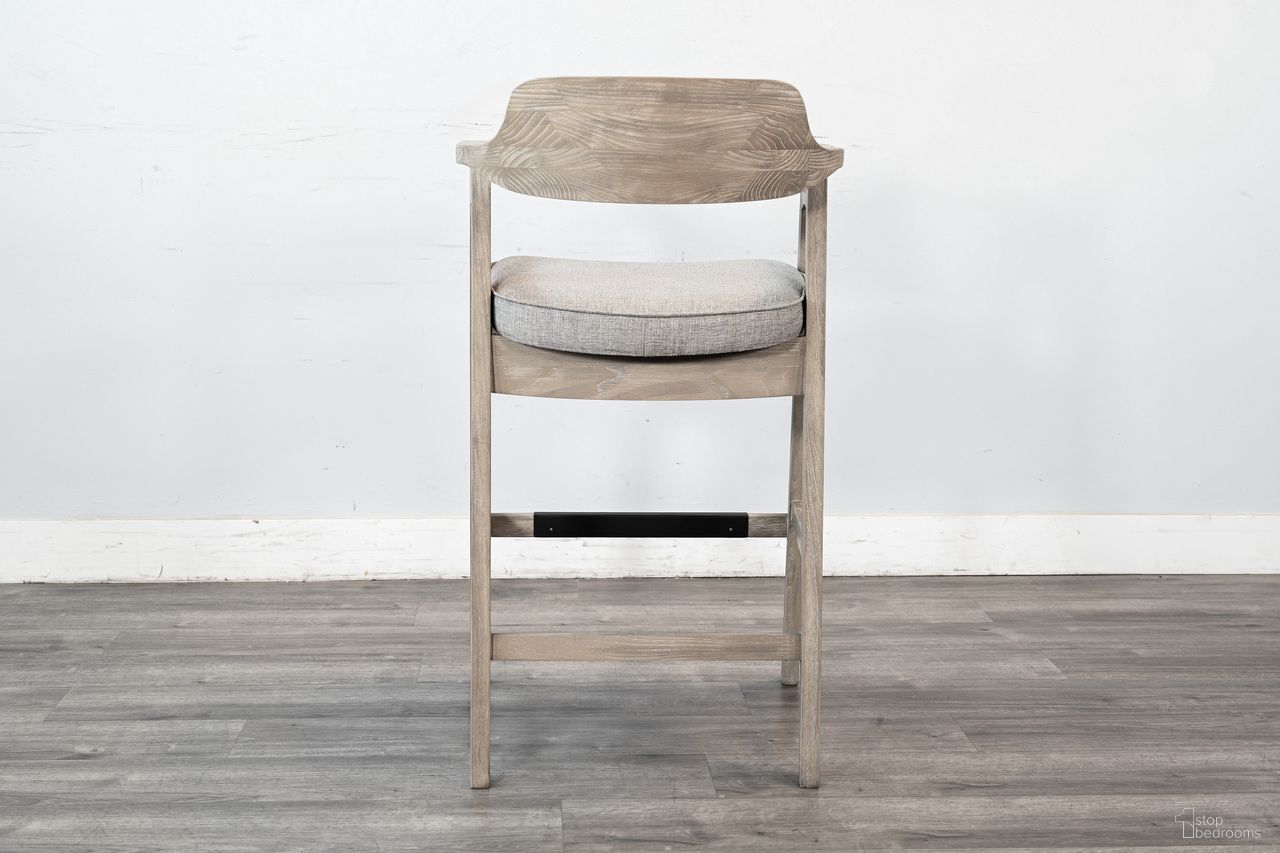The appearance of Wren Bar Stool Set of 2 In Wheat designed by Sunny Designs in the modern / contemporary interior design. This wheat piece of furniture was selected by 1StopBedrooms from Wren Collection to add a touch of cosiness and style into your home. Sku: 1527WE-30. Material: Solid Wood.