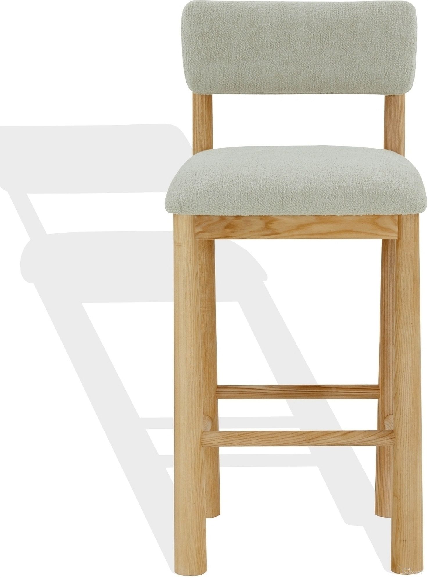 The appearance of Wrenley Boucle Barstool In Taupe and Natural designed by Safavieh Couture in the modern / contemporary interior design. This taupe piece of furniture was selected by 1StopBedrooms from Wrenley Collection to add a touch of cosiness and style into your home. Sku: SFV4866A. Material: Wood.