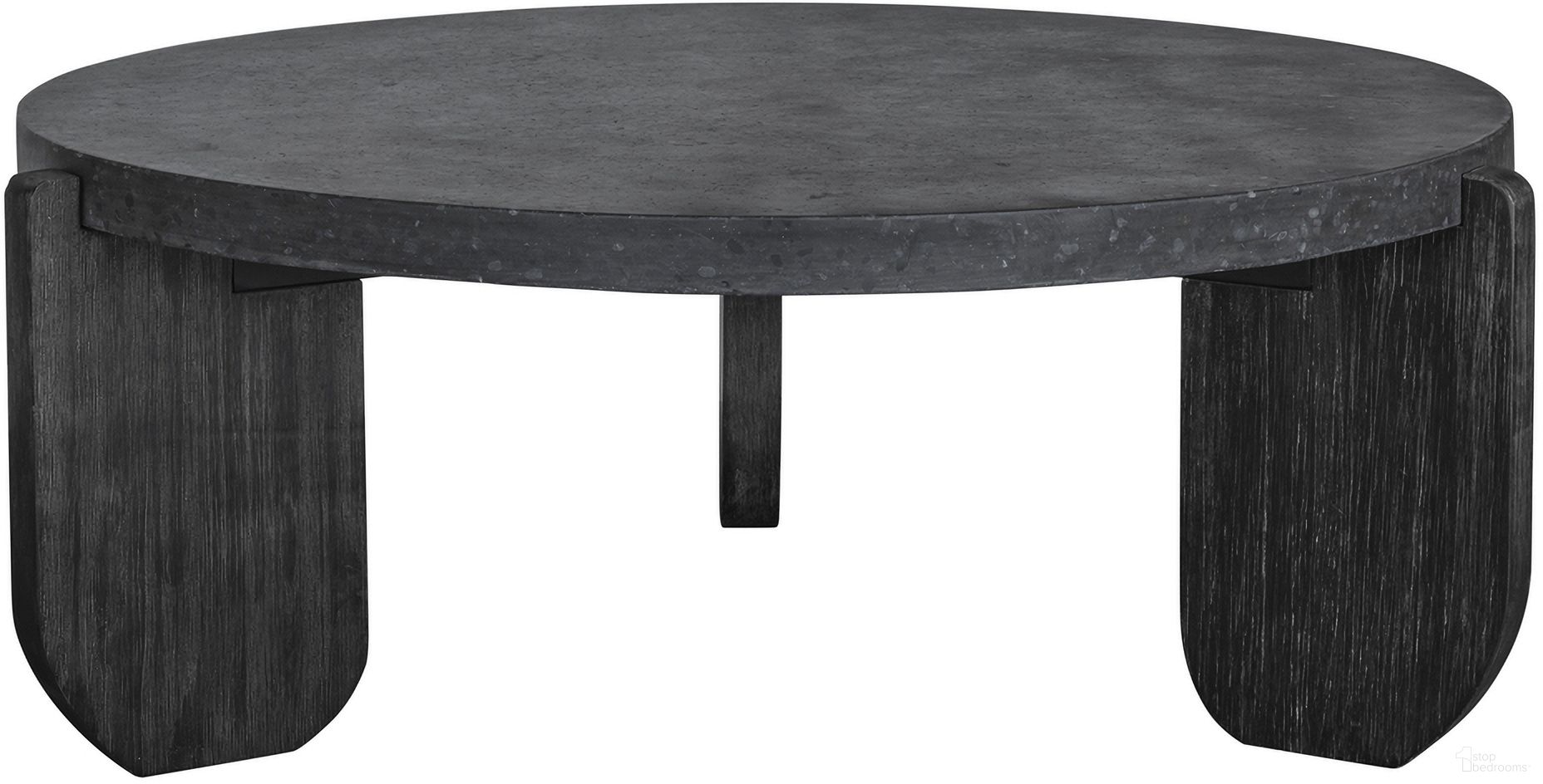 The appearance of Wunder Coffee Table In Black designed by Moes Home in the modern / contemporary interior design. This black piece of furniture was selected by 1StopBedrooms from to add a touch of cosiness and style into your home. Sku: VH-1016-02. Material: Concrete.