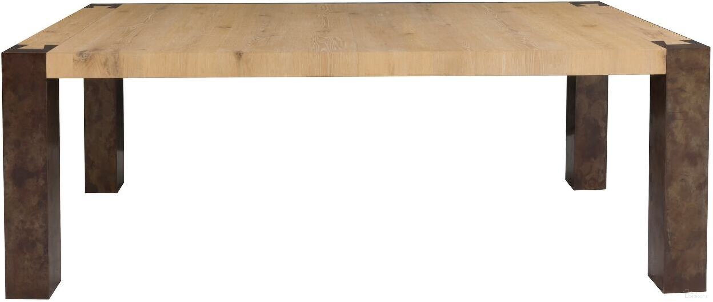 Wyatt 72 Inch Rectangular Dining Table In Natural Oak