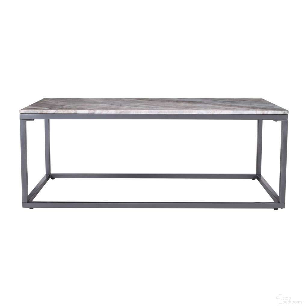 The appearance of Wynn 48 Inch Solid Marble Coffee Table In Grey Marble designed by Jofran in the modern / contemporary interior design. This grey marble piece of furniture  was selected by 1StopBedrooms from Wynn Collection to add a touch of cosiness and style into your home. Sku: 2568-1. Material: Marble.