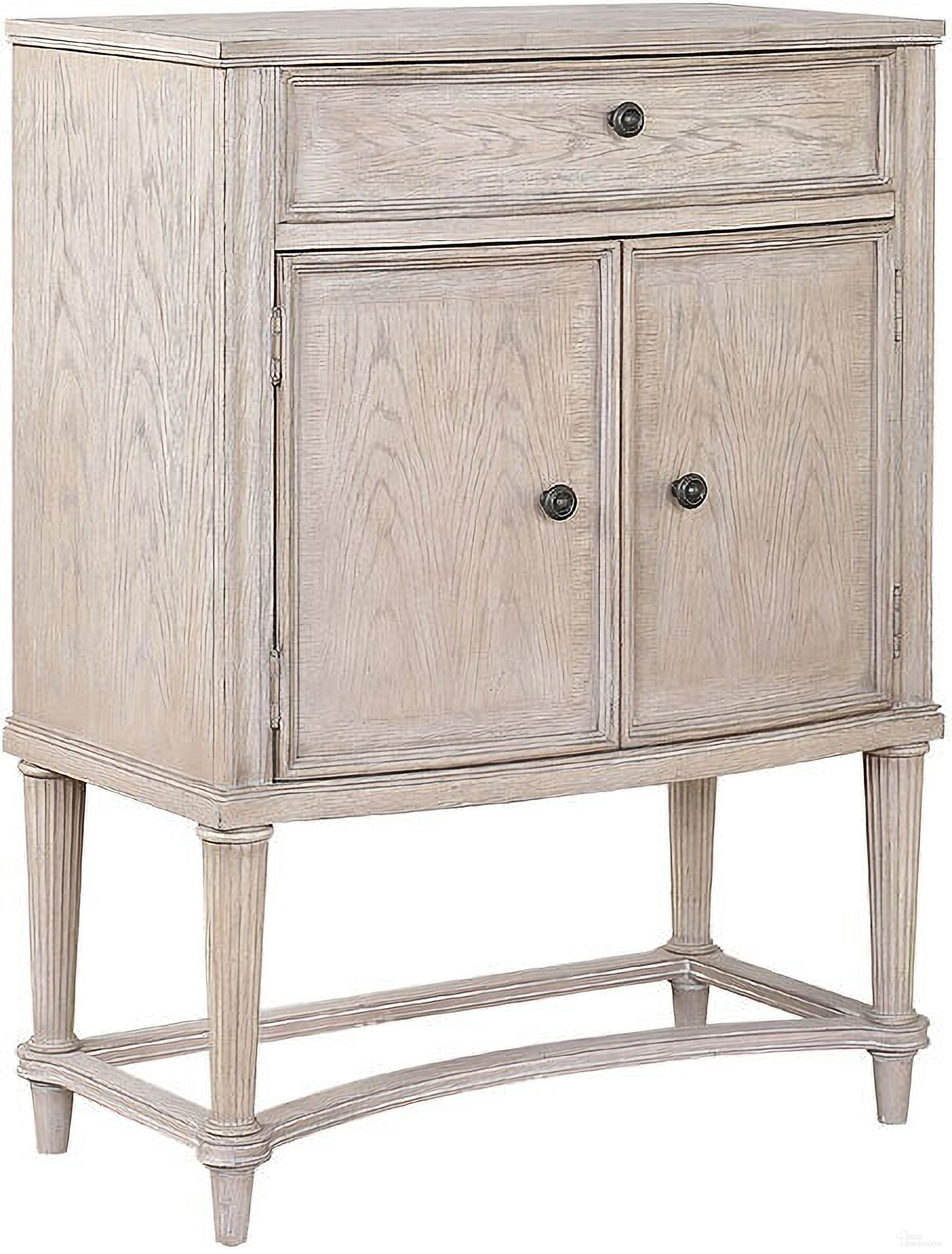 The appearance of Wynsor Wine Cabinet designed by ACME in the transitional interior design. This antique champagne piece of furniture was selected by 1StopBedrooms from Wynsor Collection to add a touch of cosiness and style into your home. Sku: 67536. Material: Wood.