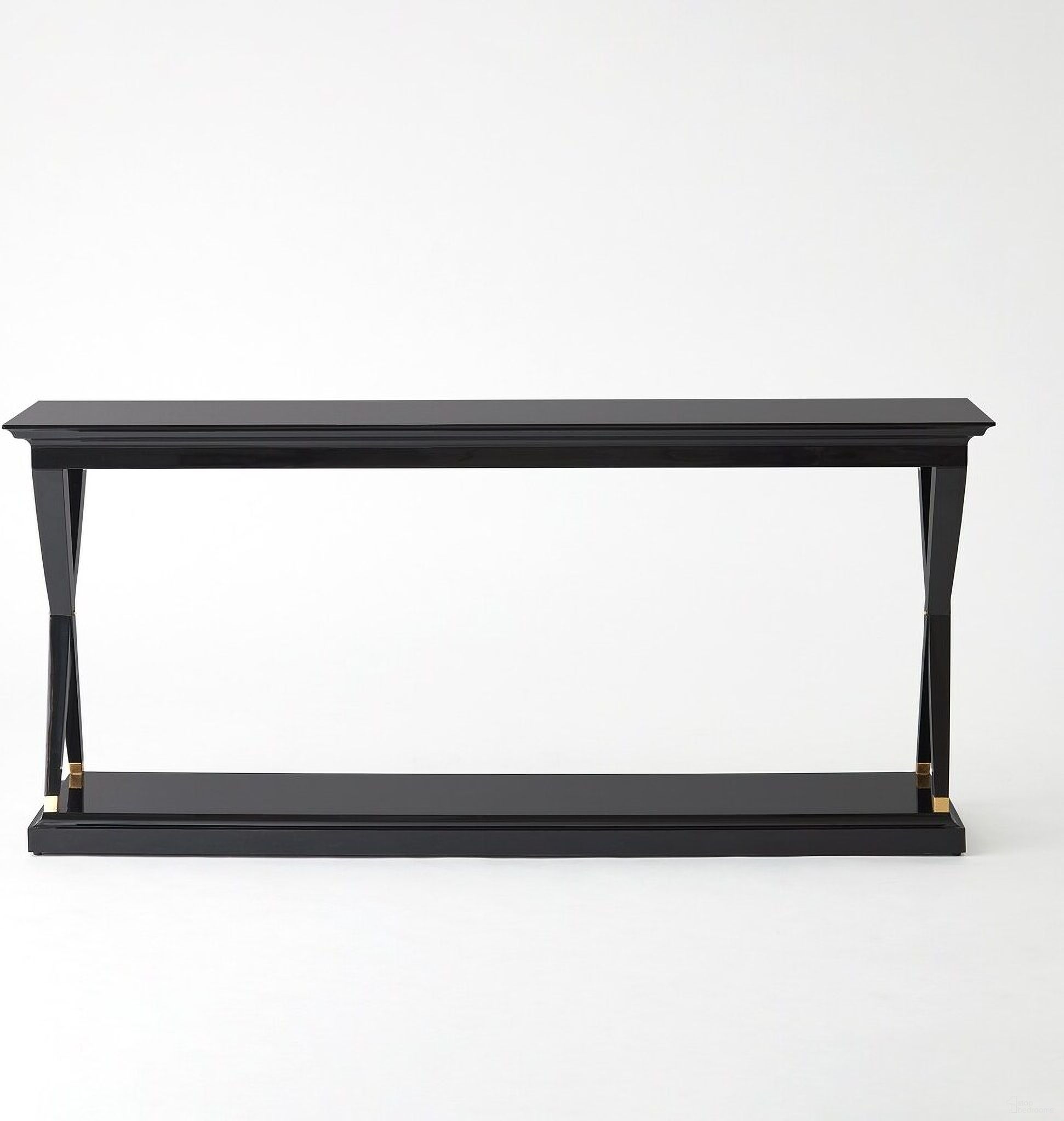 The appearance of X-Console In Black and White designed by Global Views in the modern / contemporary interior design. This black/white piece of furniture was selected by 1StopBedrooms from to add a touch of cosiness and style into your home. Sku: 220027. Material: Bone.