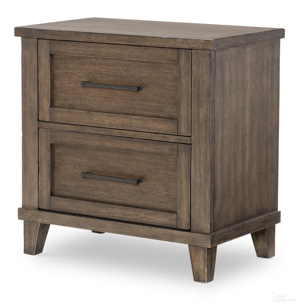 The appearance of XXX's and OOO's 2 Drawer Night Stand In Cocoa designed by Legacy Classic in the transitional interior design. This cocoa piece of furniture  was selected by 1StopBedrooms from XXX's And OOO's Collection to add a touch of cosiness and style into your home. Sku: TY4422-3100. Material: Oak Veneer.