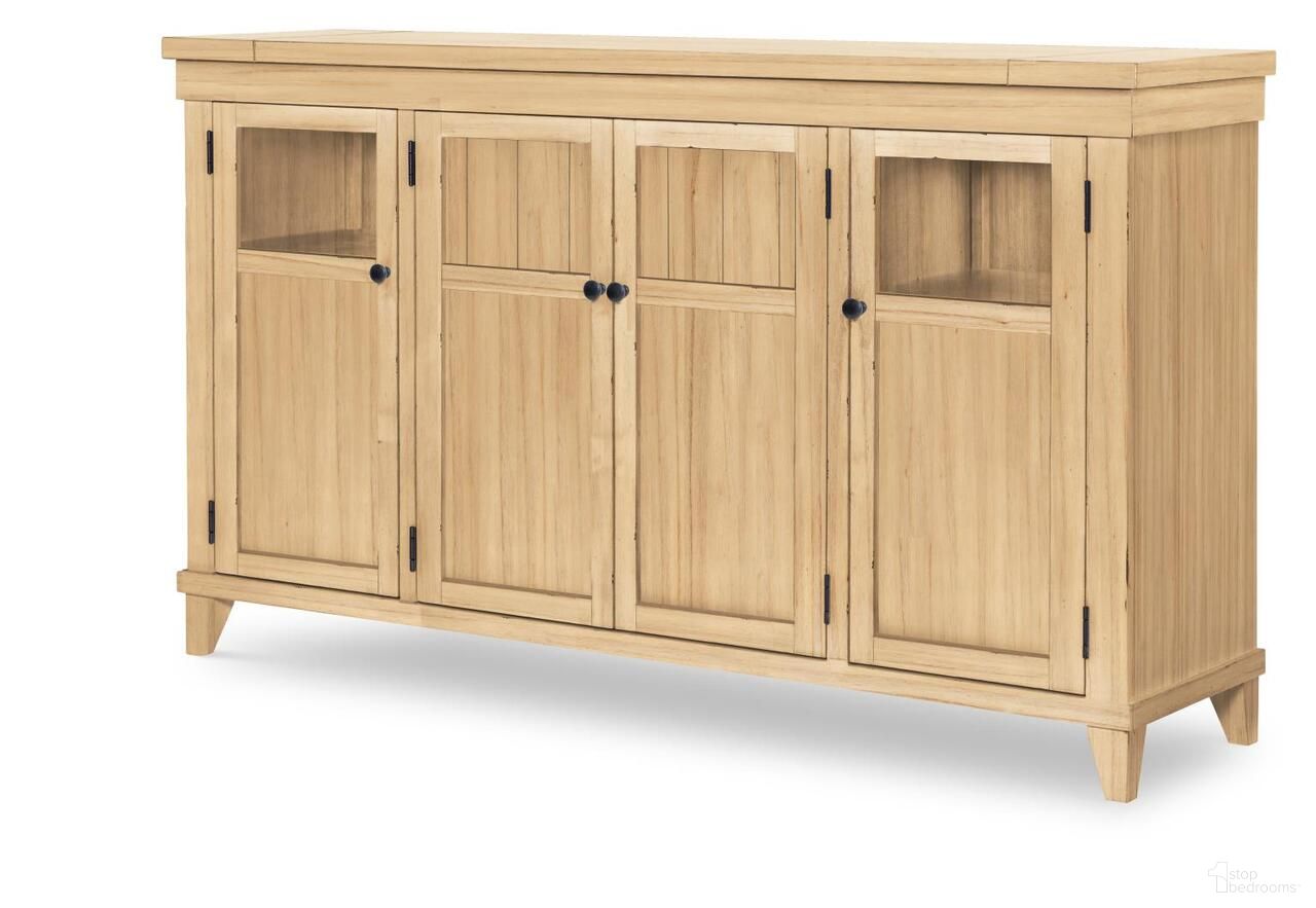 The appearance of XXX's and OOO's Credenza In Amber designed by Legacy Classic in the transitional interior design. This amber piece of furniture  was selected by 1StopBedrooms from XXX's And OOO's Collection to add a touch of cosiness and style into your home. Sku: TY4420-151. Material: Mindi Veneer.