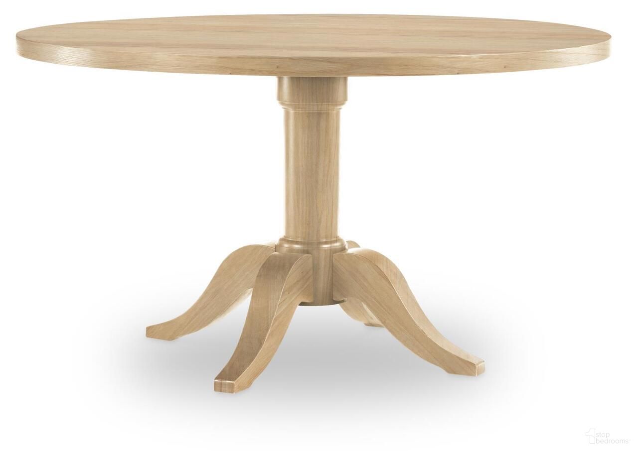 The appearance of XXX's And OOO's Complete Round Dining Table In Amber designed by Legacy Classic in the transitional interior design. This amber piece of furniture was selected by 1StopBedrooms from XXX's And OOO's Collection to add a touch of cosiness and style into your home. Sku: TY4420-520B;TY4420-520T. Table Base Style: Pedestal. Table Top Shape: Round. Size: 54". Material: Solid Hardwood.