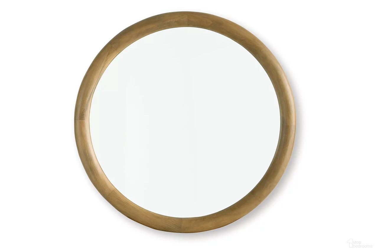 The appearance of Yadiel Accent Mirror In Brown designed by Signature Design by Ashley in the transitional interior design. This brown piece of furniture  was selected by 1StopBedrooms from Yadiel Collection to add a touch of cosiness and style into your home. Sku: A8010426.