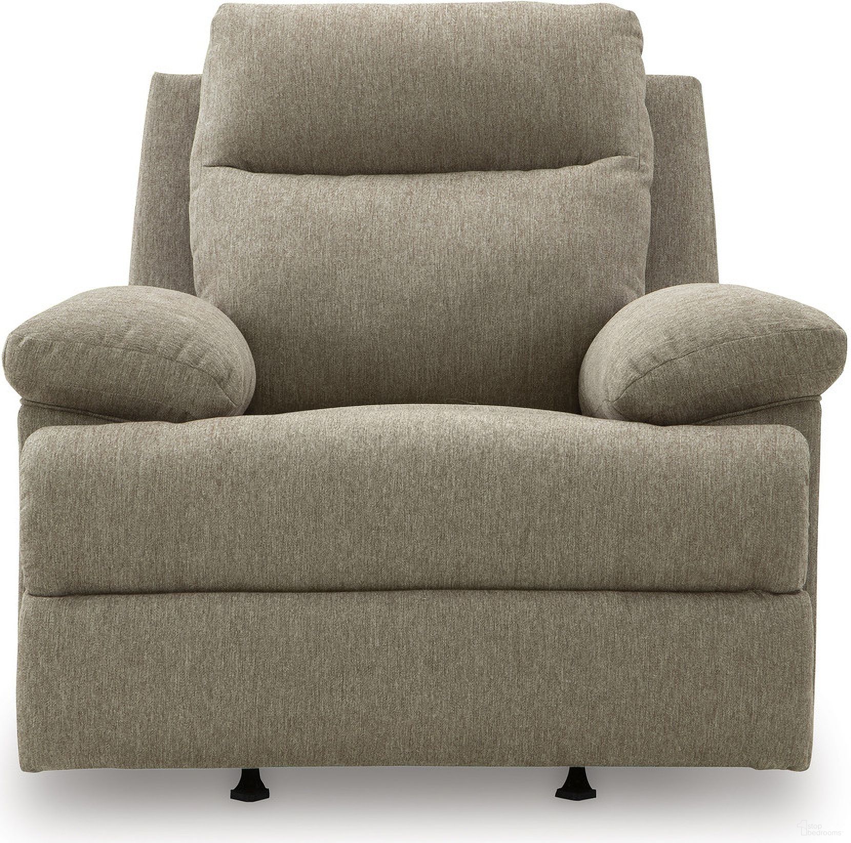 The appearance of Yarrow Lane Recliner In Mocha designed by Signature Design by Ashley in the traditional interior design. This mocha piece of furniture was selected by 1StopBedrooms from Yarrow Lane Collection to add a touch of cosiness and style into your home. Sku: NC9140525. Material: Fabric.