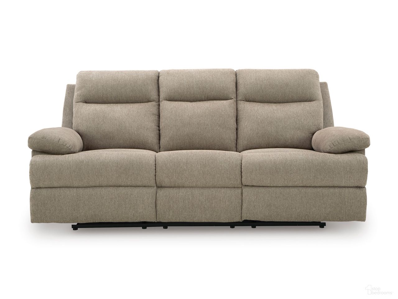 The appearance of Yarrow Lane Reclining Sofa with Drop Down Table In Mocha designed by Signature Design by Ashley in the traditional interior design. This mocha piece of furniture was selected by 1StopBedrooms from Yarrow Lane Collection to add a touch of cosiness and style into your home. Sku: NC9140589. Material: Fabric.