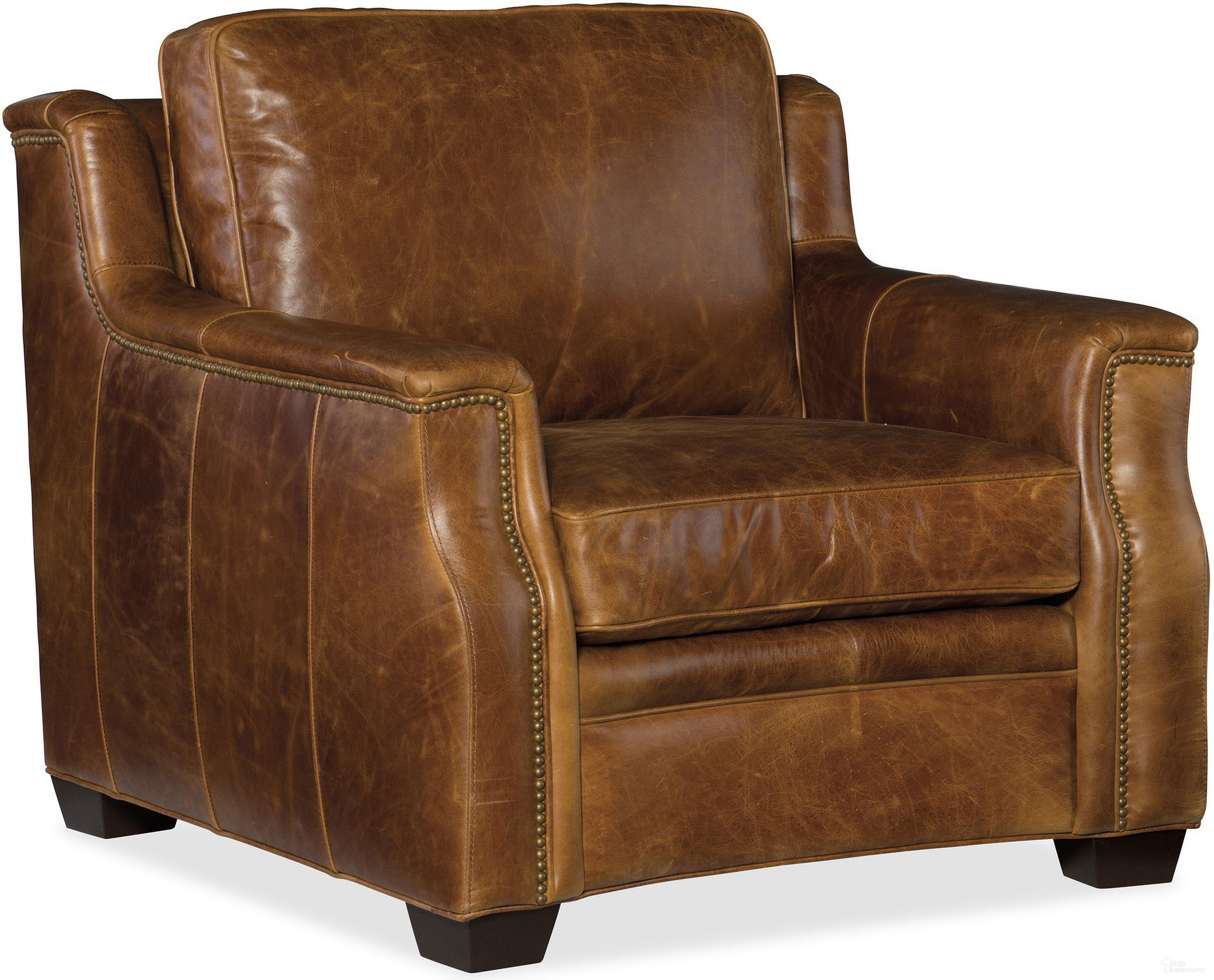 The appearance of SS Yates Dark Wood Chair designed by Hooker in the traditional interior design. This dark wood piece of furniture was selected by 1StopBedrooms from SS Collection to add a touch of cosiness and style into your home. Sku: SS519-01-087. Material: Leather.