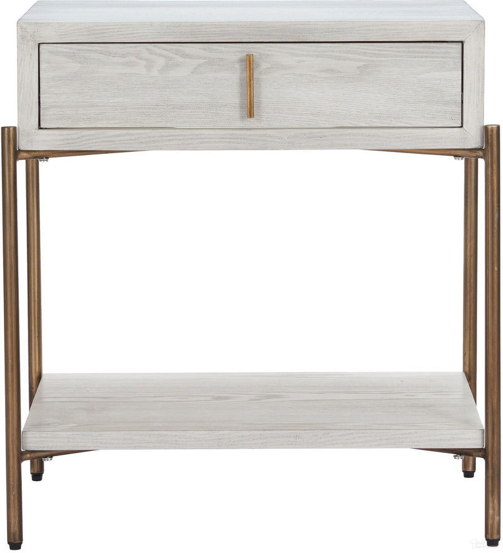 The appearance of Yoru Side Table In Oak White designed by Zuo Modern in the modern / contemporary interior design. This oak white piece of furniture  was selected by 1StopBedrooms from Yoru Collection to add a touch of cosiness and style into your home. Sku: 110547. Material: MDF.