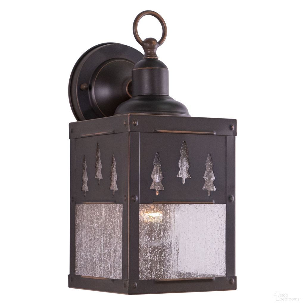 The appearance of Yosemite 5.25 Inch Tree Outdoor Wall Light In Burnished Bronze designed by Vaxcel in the rustic / southwestern interior design. This burnished bronze piece of furniture was selected by 1StopBedrooms from Yosemite Collection to add a touch of cosiness and style into your home. Sku: OW24953BBZ. Material: Steel.