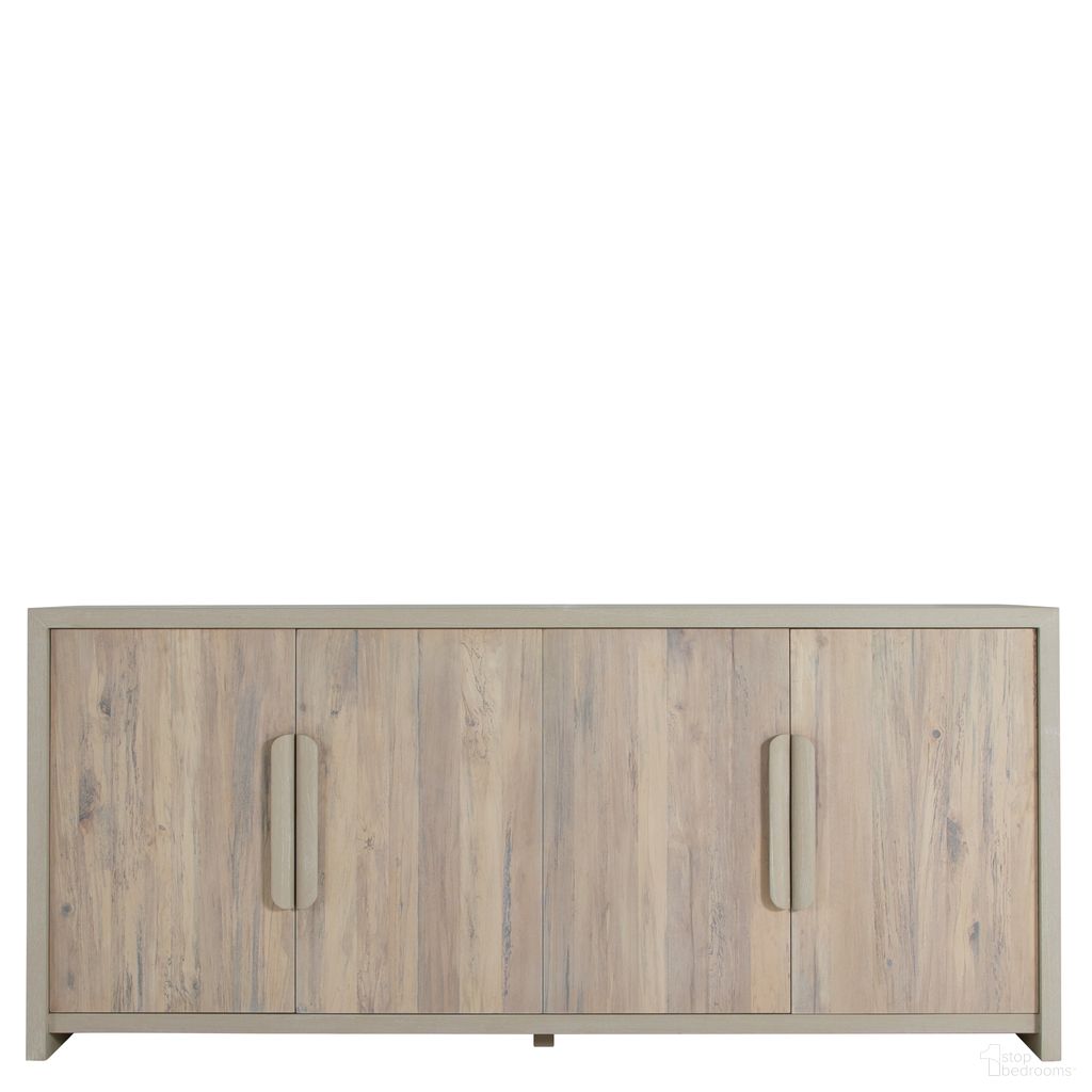 The appearance of Zachariah Sideboard In Natural Spalted and Cerused White designed by Gabby in the transitional interior design. This natural spalted/cerused white piece of furniture was selected by 1StopBedrooms from Zachariah Collection to add a touch of cosiness and style into your home. Sku: SCH-175532. Material: Mindi Veneer.