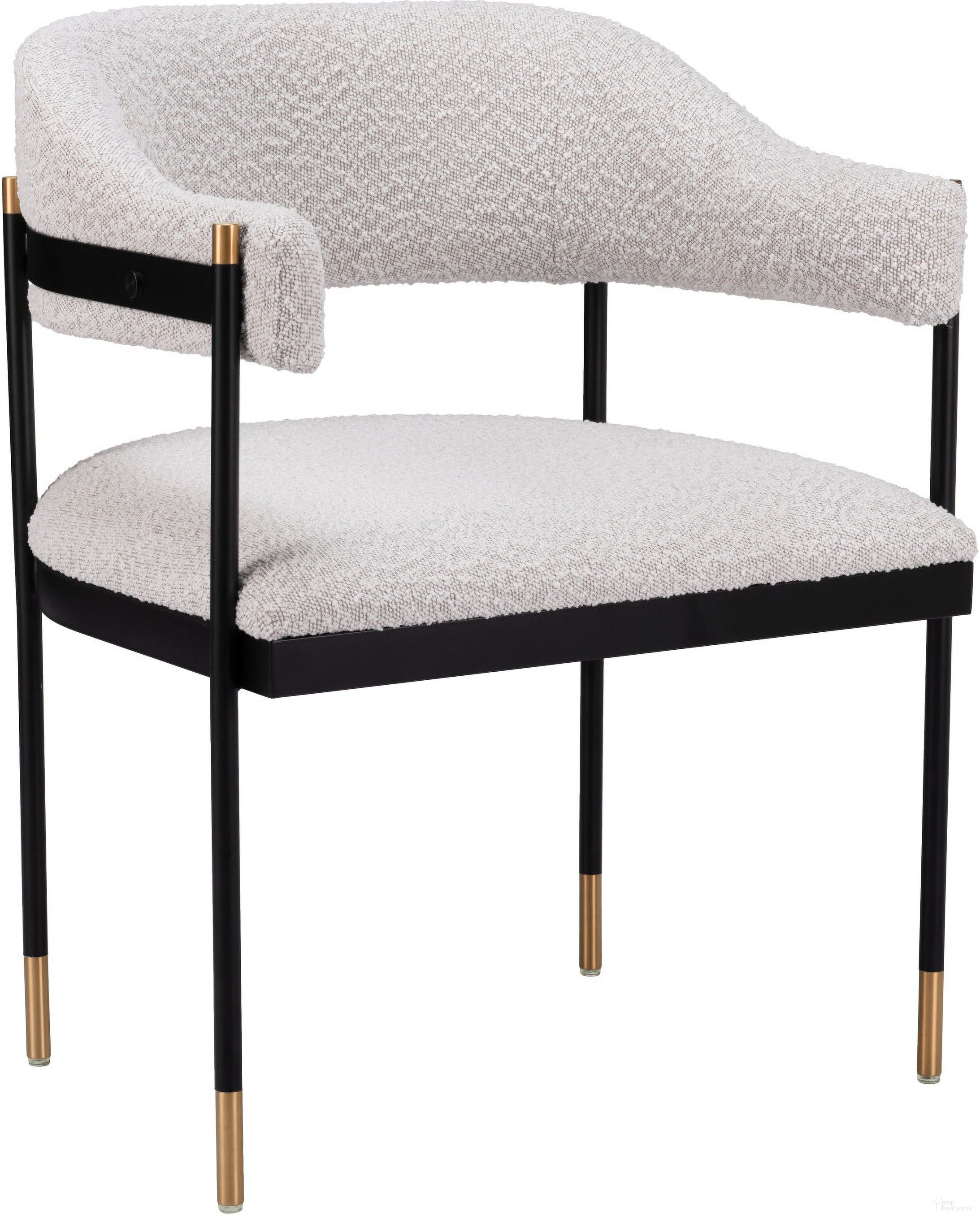 Zadar Dining Chair In Misty Gray