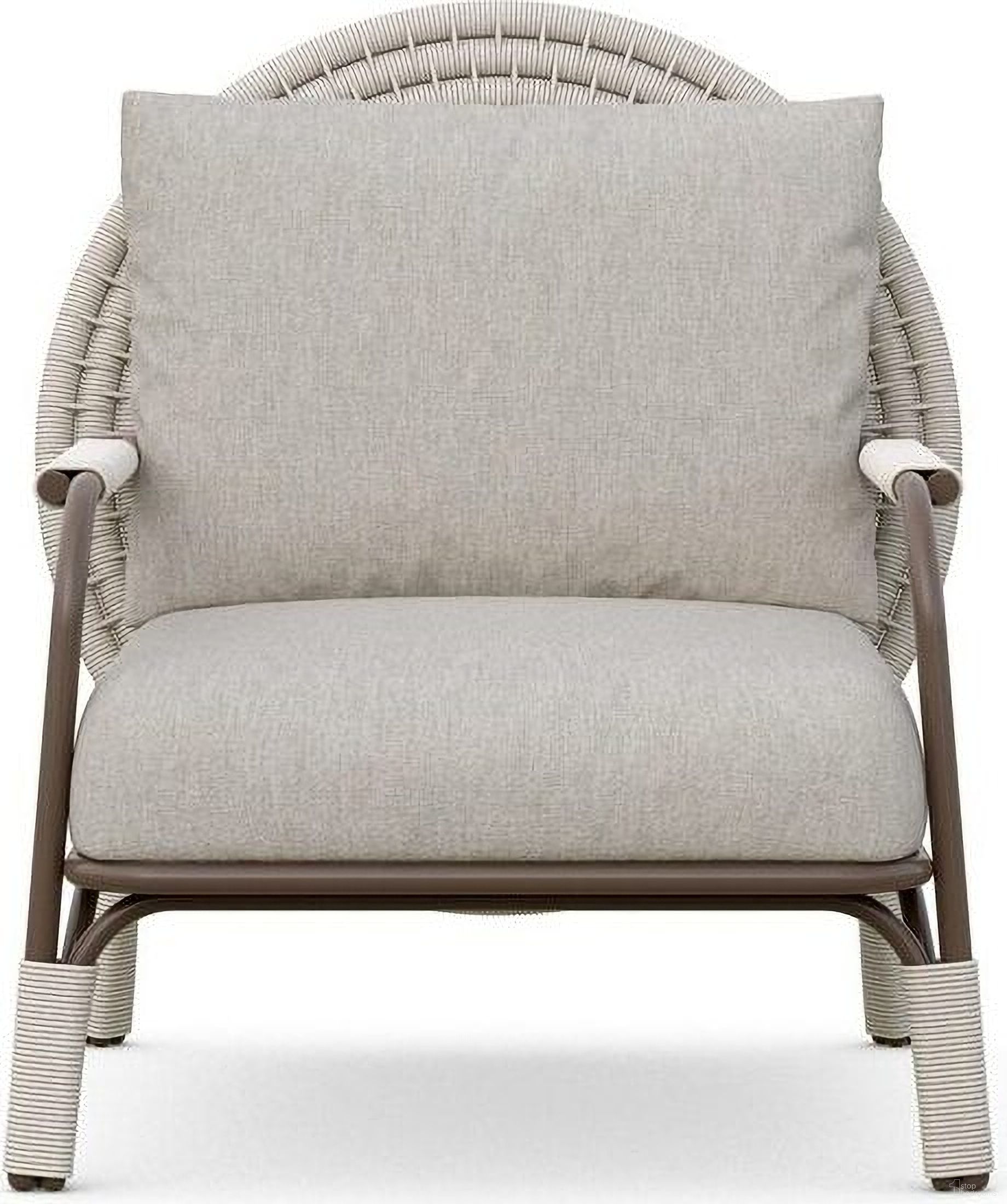 The appearance of Zahara Club Chair with Cushion In Wheat and Birch designed by Azzurro Living in the coastal interior design. This wheat/birch piece of furniture was selected by 1StopBedrooms from Zahara Collection to add a touch of cosiness and style into your home. Sku: ZAH-TR20S1-CU. Material: Aluminum.