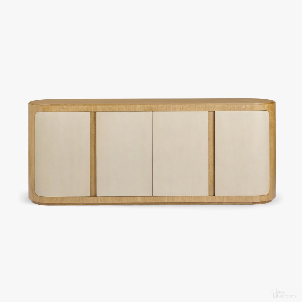 The appearance of Zahra Sideboard In Natural Oak designed by Co. House Designs in the coastal interior design. This natural oak piece of furniture was selected by 1StopBedrooms from Zahra Collection to add a touch of cosiness and style into your home. Sku: CH-1003925. Material: Oak.