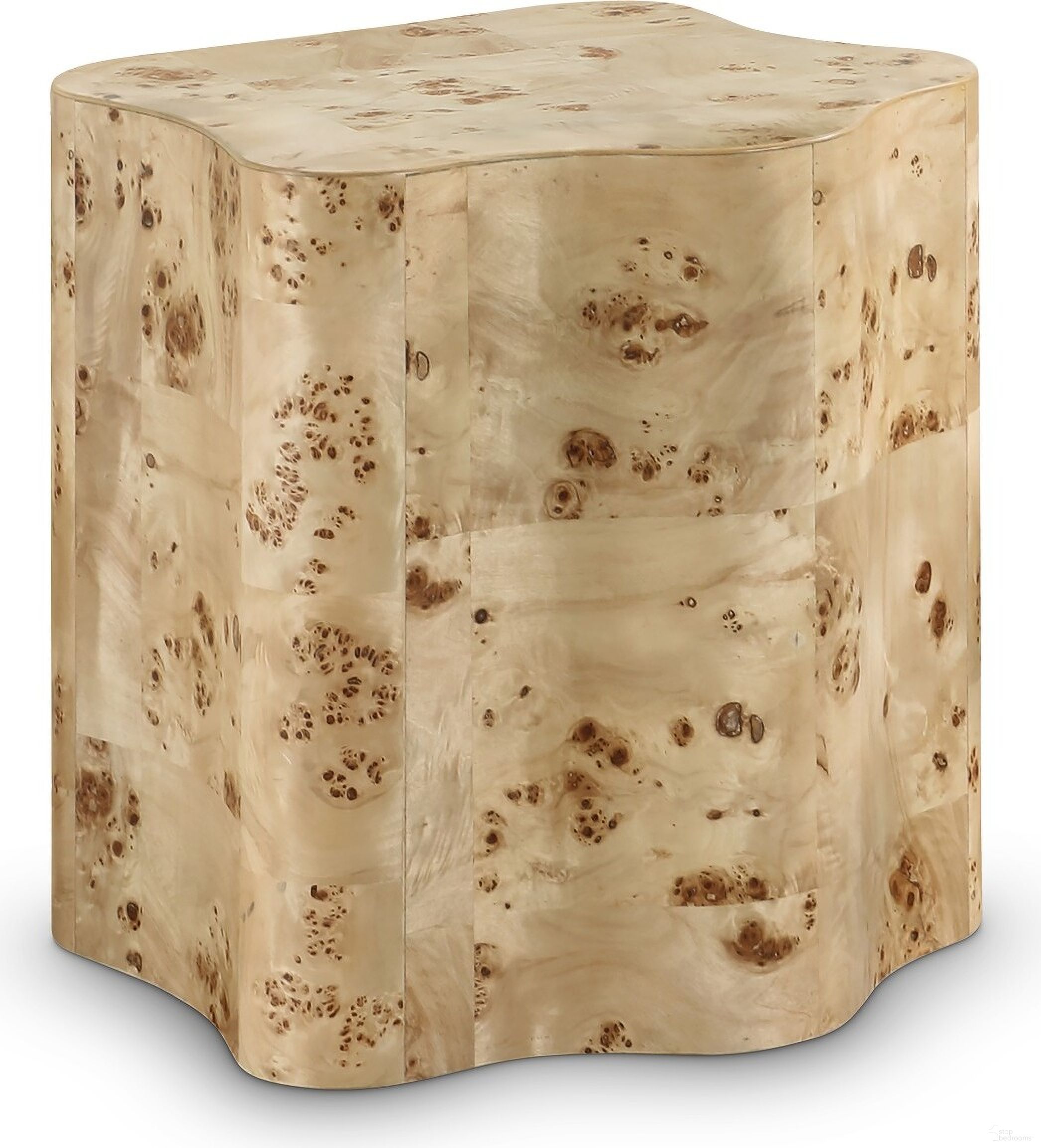 Zaire End Table In Burl