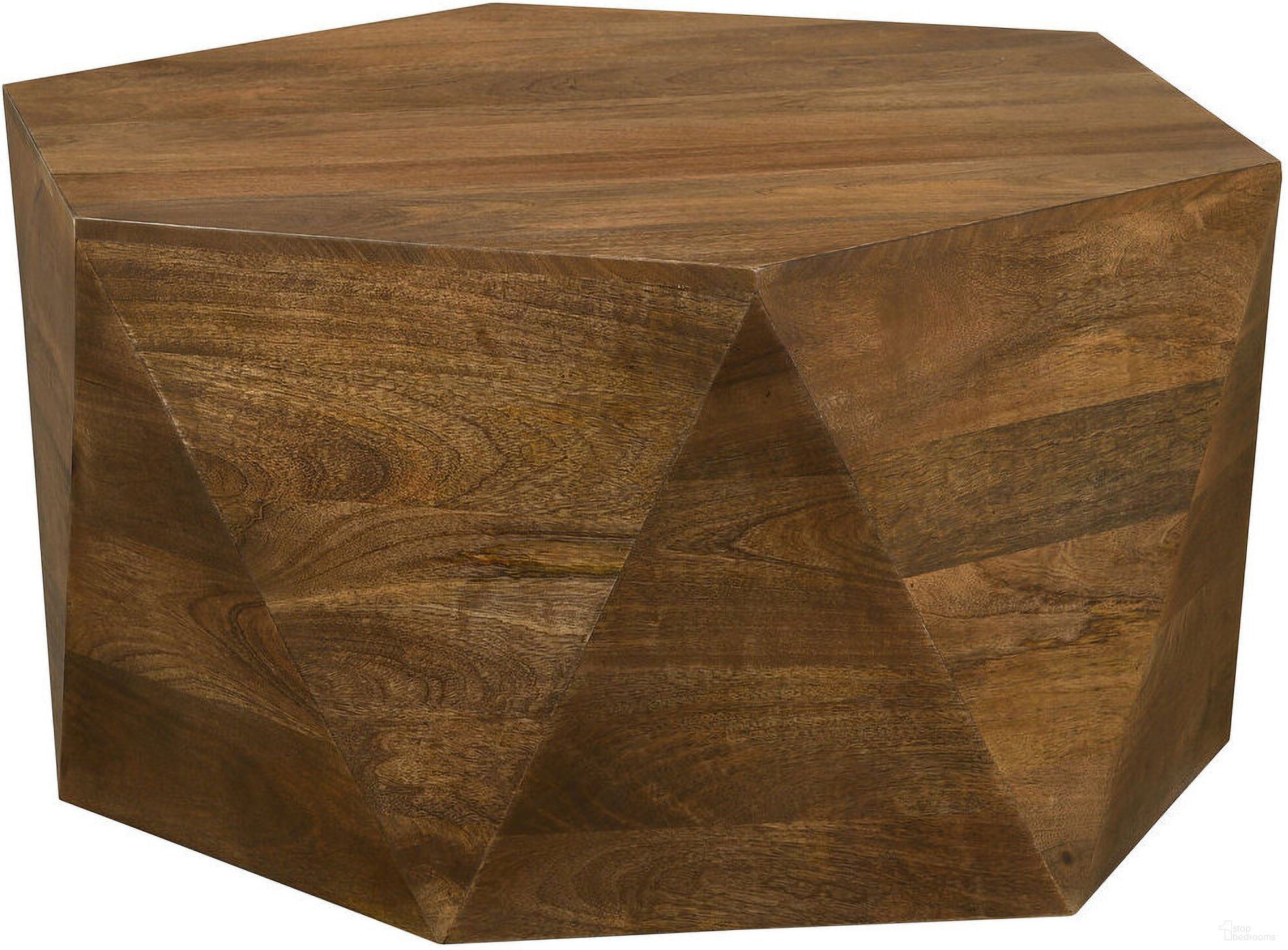 Zalika Hexagonal Coffee Table Natural