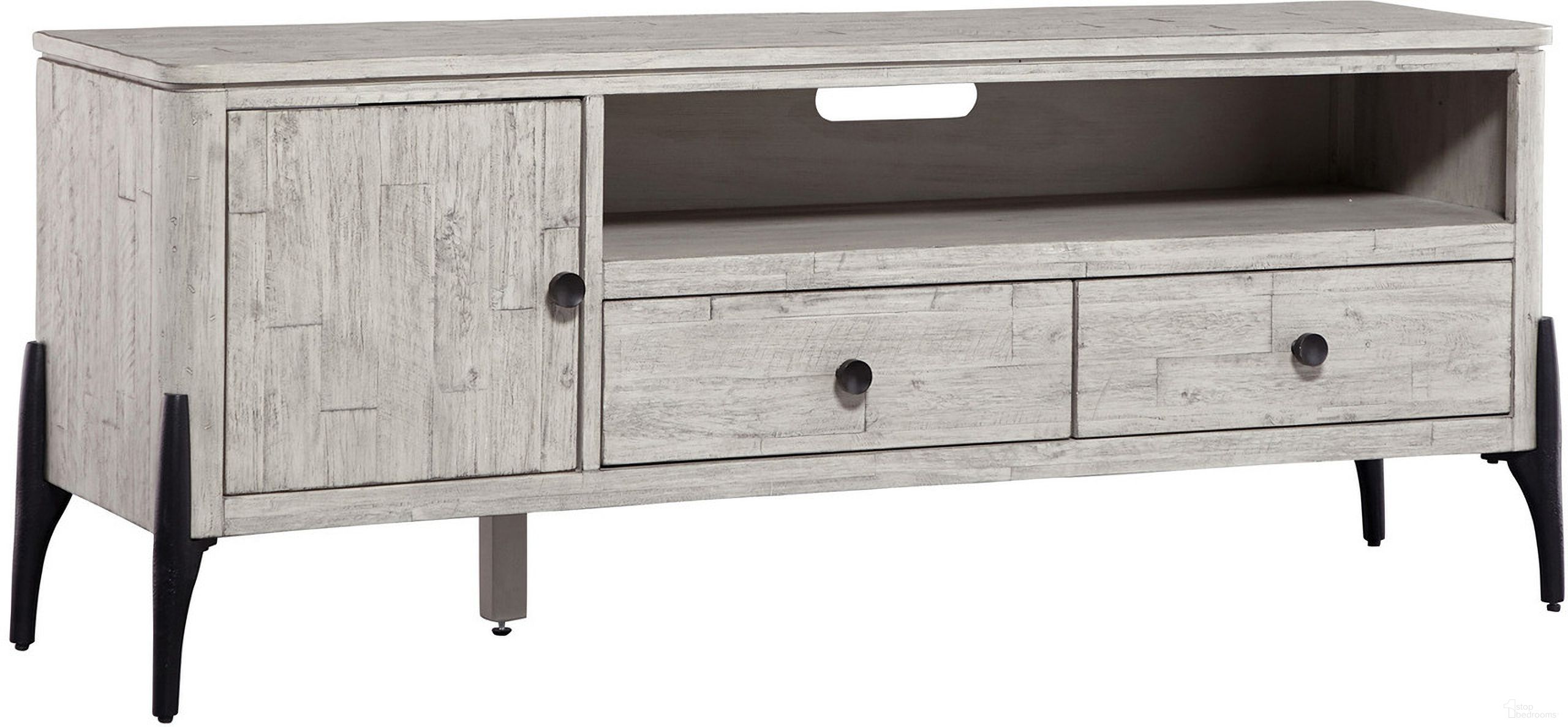 The appearance of Zane 62 Inch Console In Grey designed by Aspenhome in the modern / contemporary interior design. This grey piece of furniture was selected by 1StopBedrooms from Zane Collection to add a touch of cosiness and style into your home. Sku: I256-264. Material: Wood.