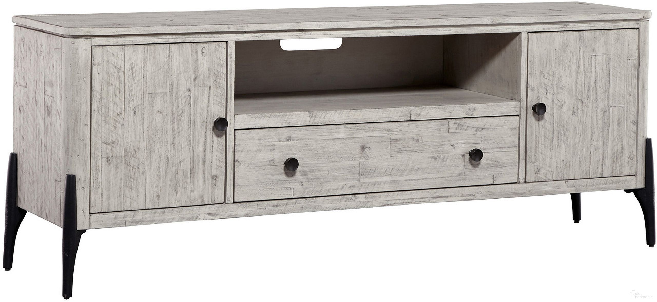 The appearance of Zane 70 Inch Console In Grey designed by Aspenhome in the modern / contemporary interior design. This grey piece of furniture  was selected by 1StopBedrooms from Zane Collection to add a touch of cosiness and style into your home. Sku: I256-272. Material: Wood.
