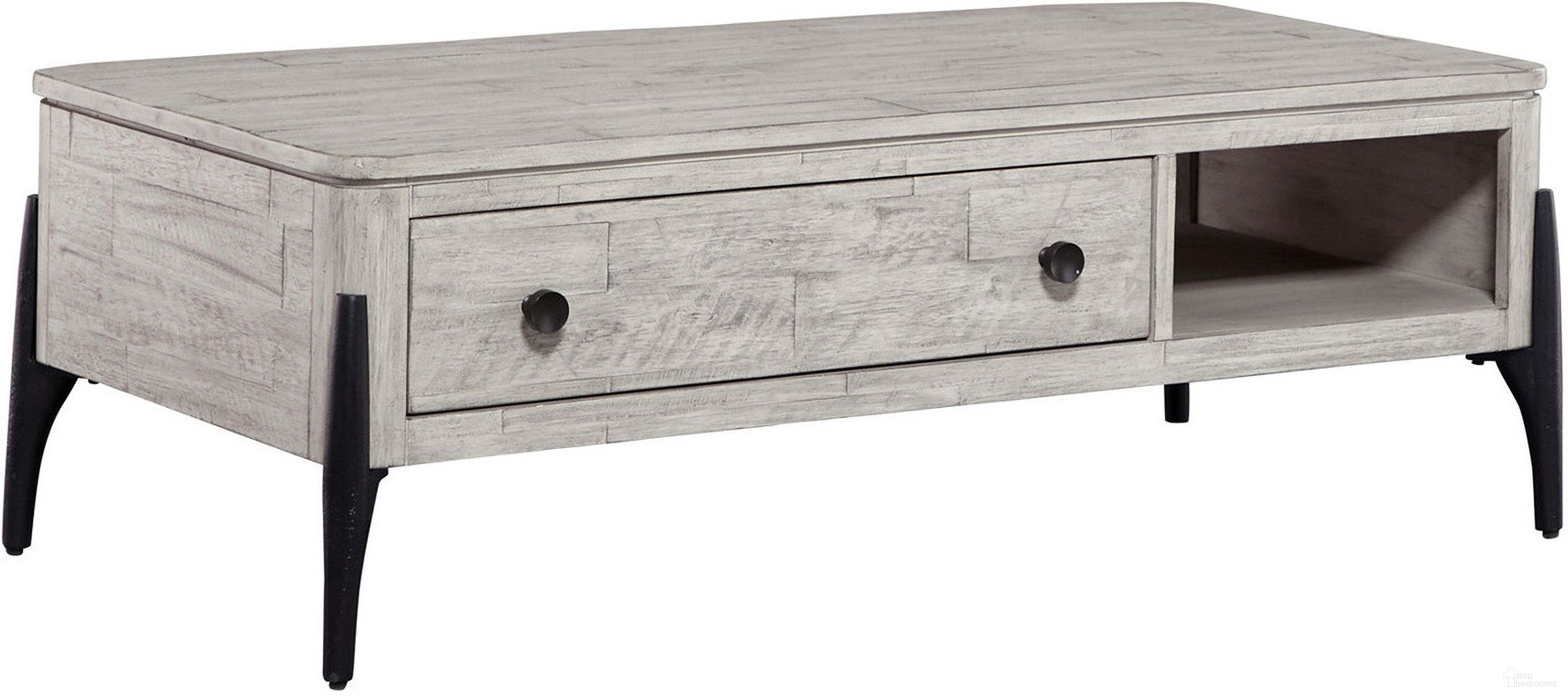 The appearance of Zane Cocktail Table In Grey designed by Aspenhome in the modern / contemporary interior design. This grey piece of furniture was selected by 1StopBedrooms from Zane Collection to add a touch of cosiness and style into your home. Sku: I256-9100. Material: Wood.
