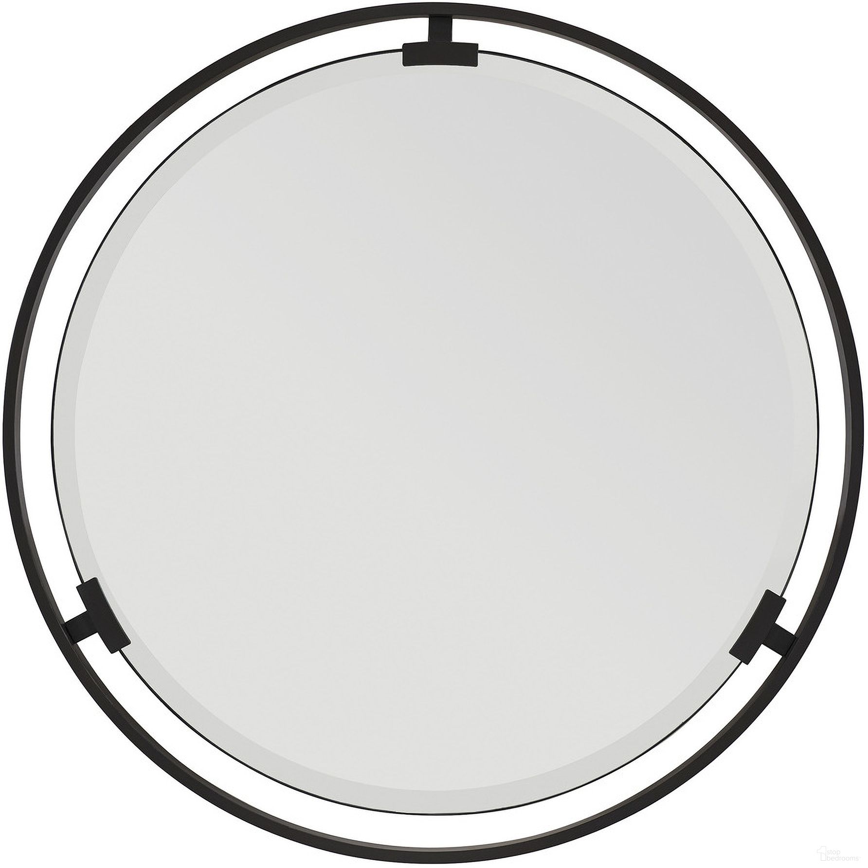 The appearance of Zanzibar Aurora Round Mirror In Senegal designed by Lexington in the modern / contemporary interior design. This senegal piece of furniture  was selected by 1StopBedrooms from Zanzibar Collection to add a touch of cosiness and style into your home. Sku: 416-201. Material: Metal.