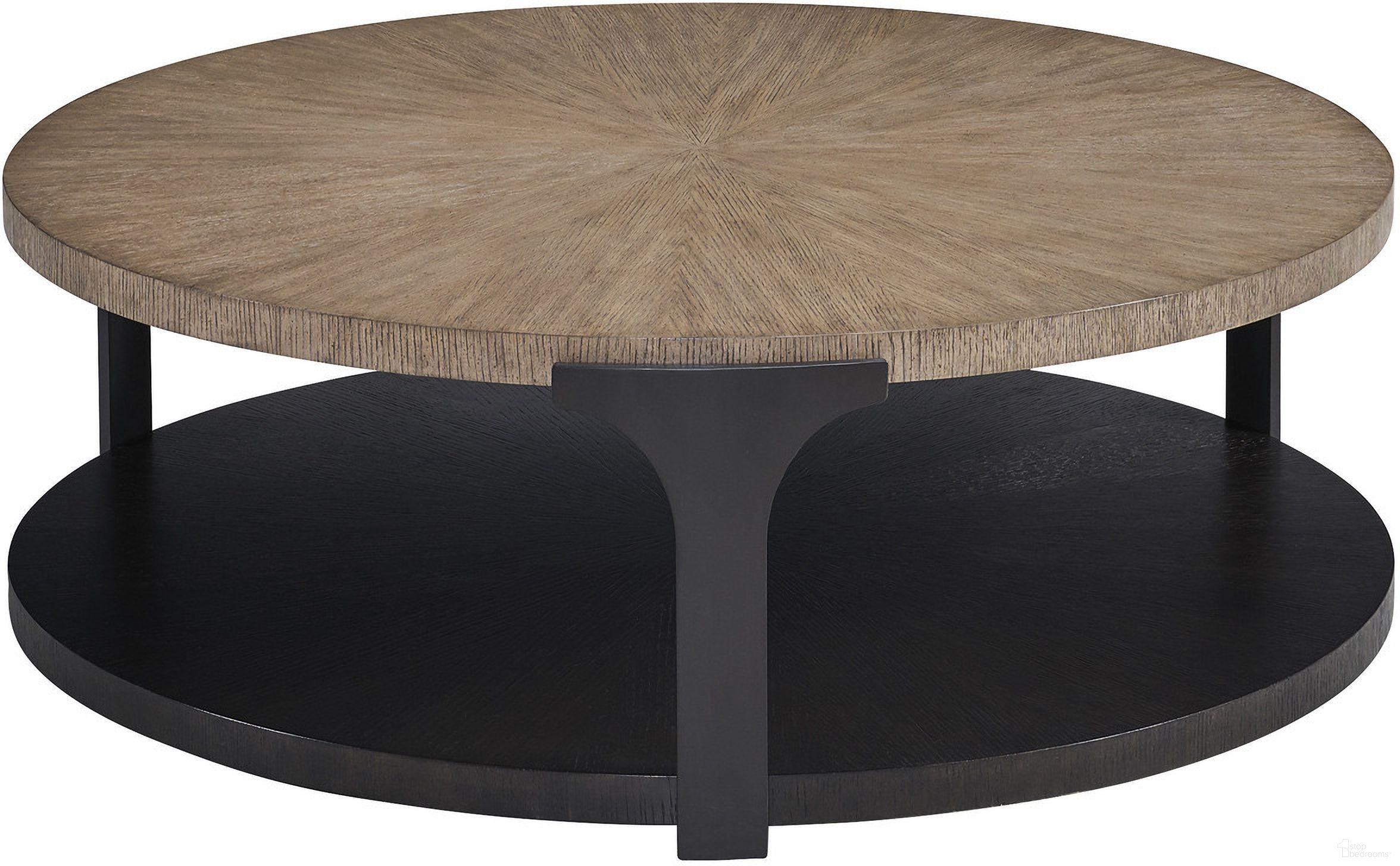 The appearance of Zanzibar Kenya Round Cocktail Table In Senegal designed by Lexington in the modern / contemporary interior design. This senegal piece of furniture was selected by 1StopBedrooms from Zanzibar Collection to add a touch of cosiness and style into your home. Sku: 416-943. Material: Wood.