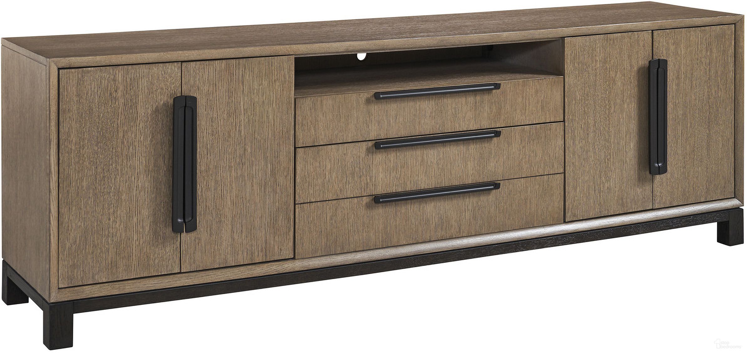 The appearance of Zanzibar Monrovia Media Console In Senegal designed by Lexington in the modern / contemporary interior design. This senegal piece of furniture was selected by 1StopBedrooms from Zanzibar Collection to add a touch of cosiness and style into your home. Sku: 416-907. Material: Wood.