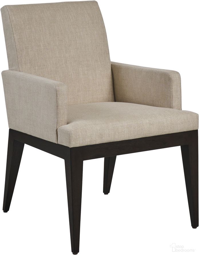 The appearance of Zanzibar Murano Upholstered Arm Chair In Tunis 01-0417-881-01 designed by Lexington in the modern / contemporary interior design. This tunis piece of furniture was selected by 1StopBedrooms from Zanzibar Collection to add a touch of cosiness and style into your home. Sku: 417-881-01. Material: Wood. Chair Type: Arm Chair.