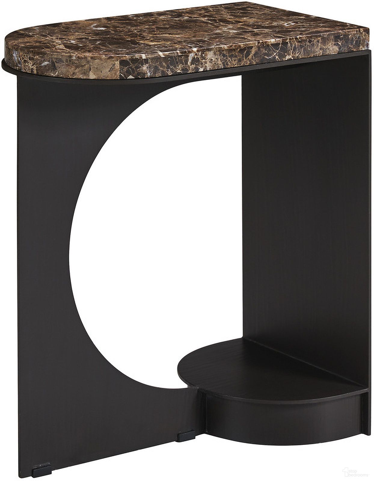 The appearance of Zanzibar Novella Side Table In Senegal designed by Lexington in the modern / contemporary interior design. This senegal piece of furniture was selected by 1StopBedrooms from Zanzibar Collection to add a touch of cosiness and style into your home. Sku: 416-959. Material: Metal.