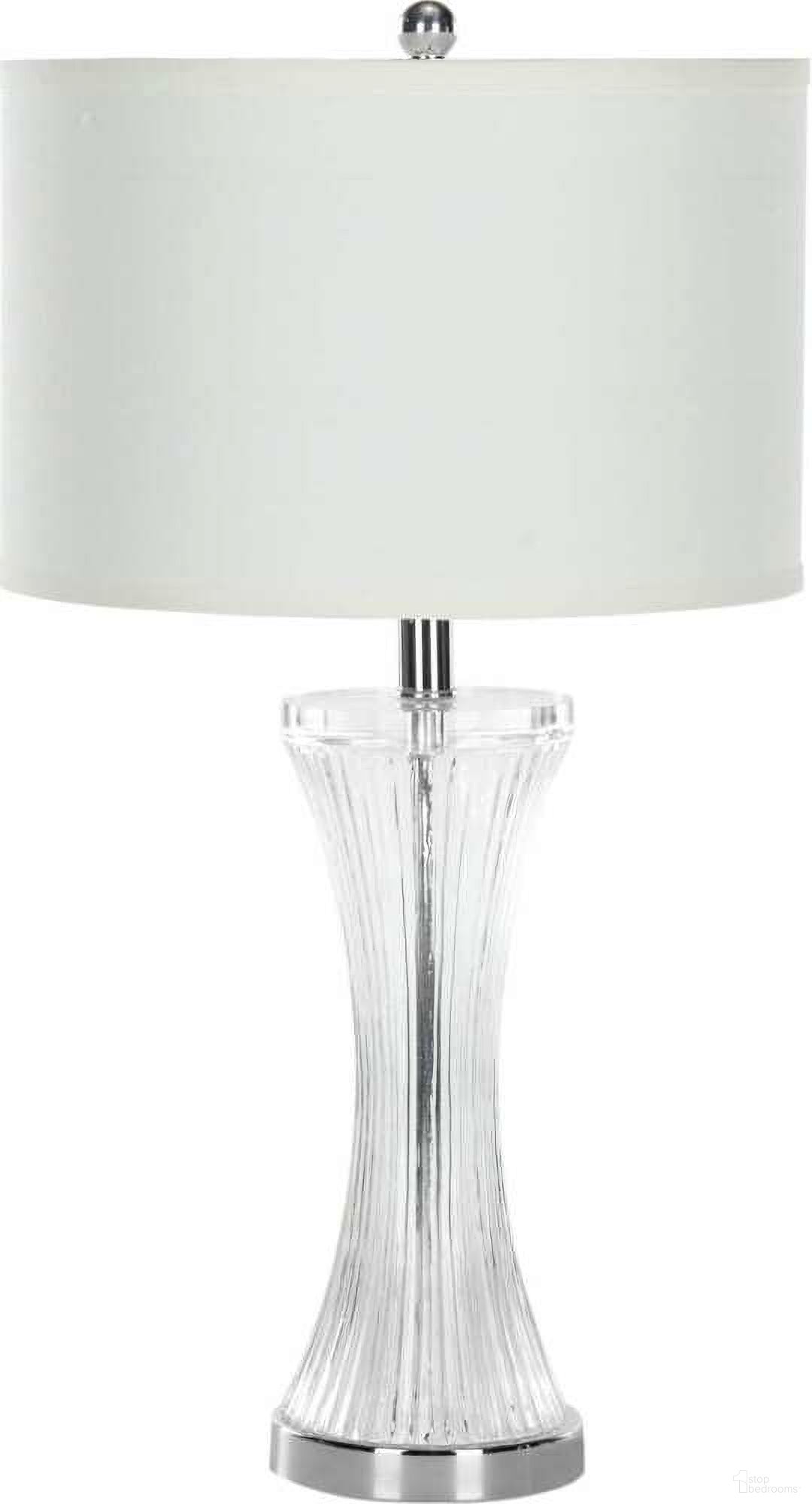 Zelda Glass 25 Inch Table Lamp
