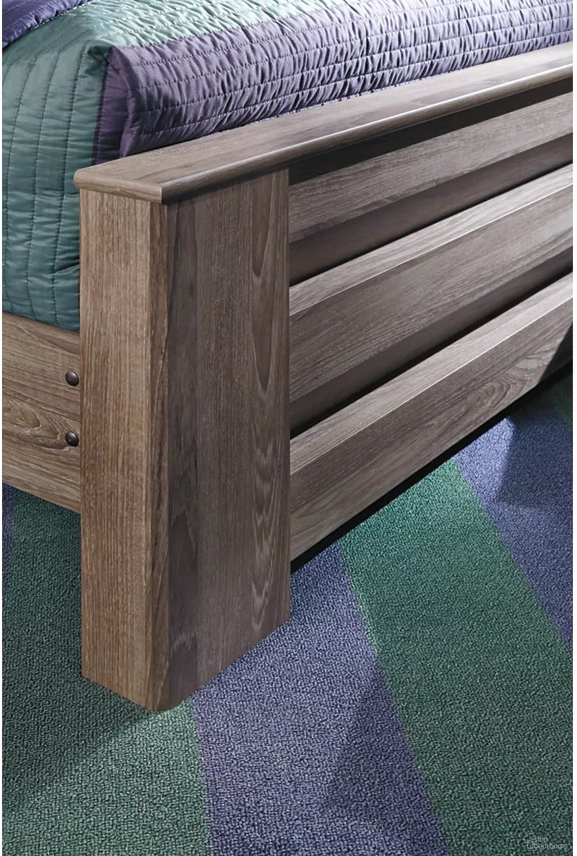 Zelen Queen Panel Bed by Ashley Furniture 1StopBedrooms
