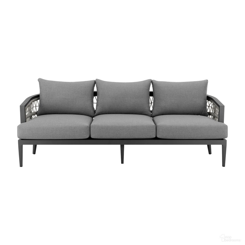 The appearance of Zella Outdoor Patio Sofa In Earl Gray designed by Armen Living in the modern / contemporary interior design. This earl gray piece of furniture was selected by 1StopBedrooms from Zella Collection to add a touch of cosiness and style into your home. Sku: LCZESOGRY. Material: Acrylic.