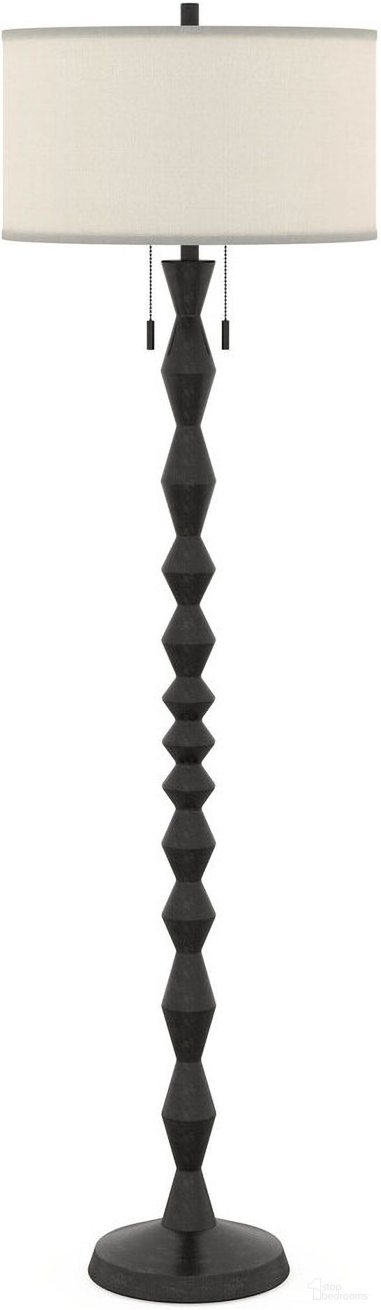 Zenith 66 Inch Floor Lamp In Black