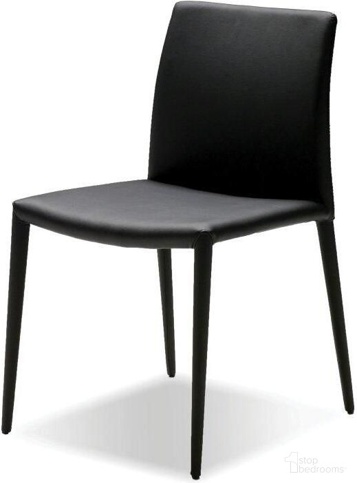 The appearance of Zeno Black Leatherette Dining Chair - Set of 2 designed by Mobital in the modern / contemporary interior design. This black piece of furniture was selected by 1StopBedrooms from Zeno Collection to add a touch of cosiness and style into your home. Sku: DCH-ZENO-BLAC-. Material: Leather. Chair Type: Side Chair.