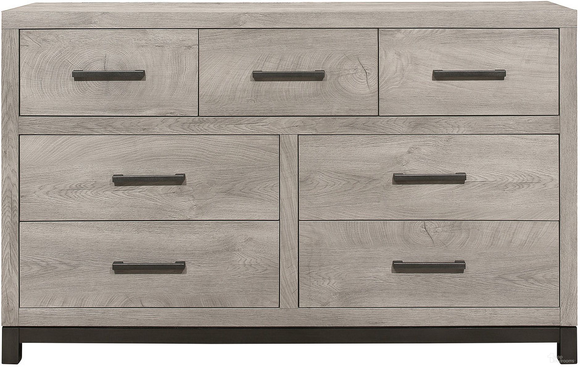 The appearance of Zephyr Dresser In Gray designed by Homelegance in the modern / contemporary interior design. This gray piece of furniture was selected by 1StopBedrooms from Zephyr Collection to add a touch of cosiness and style into your home. Sku: 1577-5. Material: Wood.