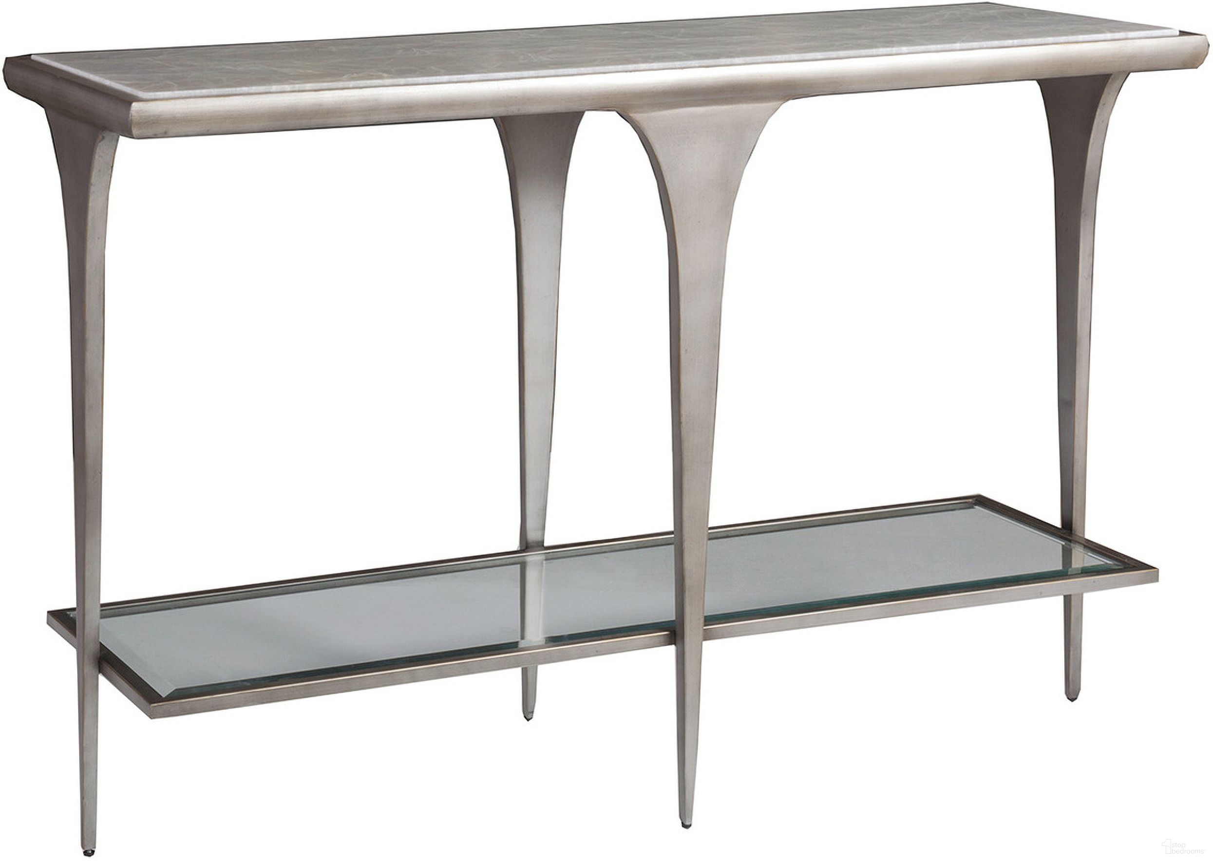 The appearance of Signature Designs Zephyr Console In Gray designed by Artistica Home in the modern / contemporary interior design. This gray piece of furniture was selected by 1StopBedrooms from Signature Designs Collection to add a touch of cosiness and style into your home. Sku: 2097-966. Material: Metal.