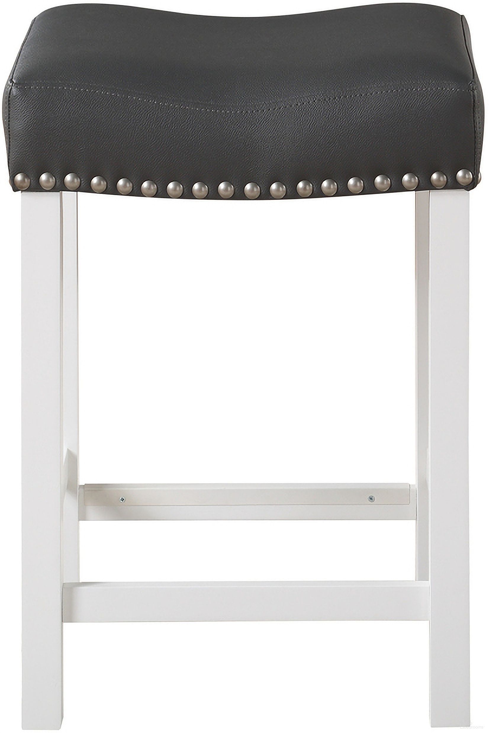 The appearance of Zermatt Counter Stool - Set Of 2 designed by Steve Silver in the transitional interior design. This white piece of furniture was selected by 1StopBedrooms from Zermatt Collection to add a touch of cosiness and style into your home. Sku: ZR380CS. Material: Rubberwood.